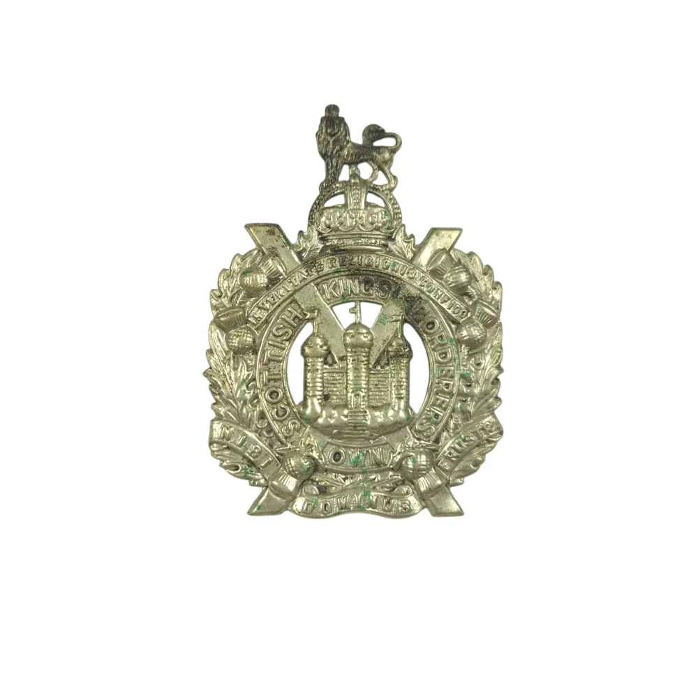 King's Own Scottish Borderes - Cap badge