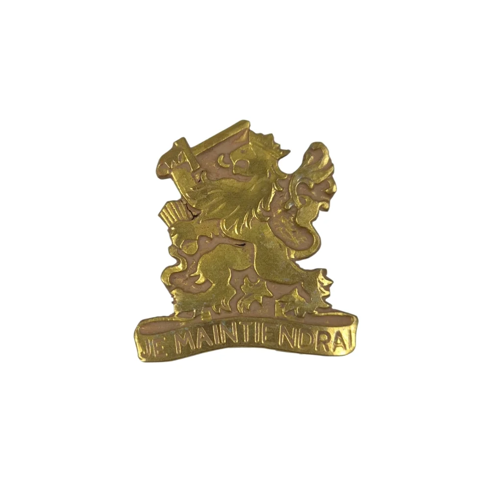 Dutch 'Je Maintiendrai' Badge