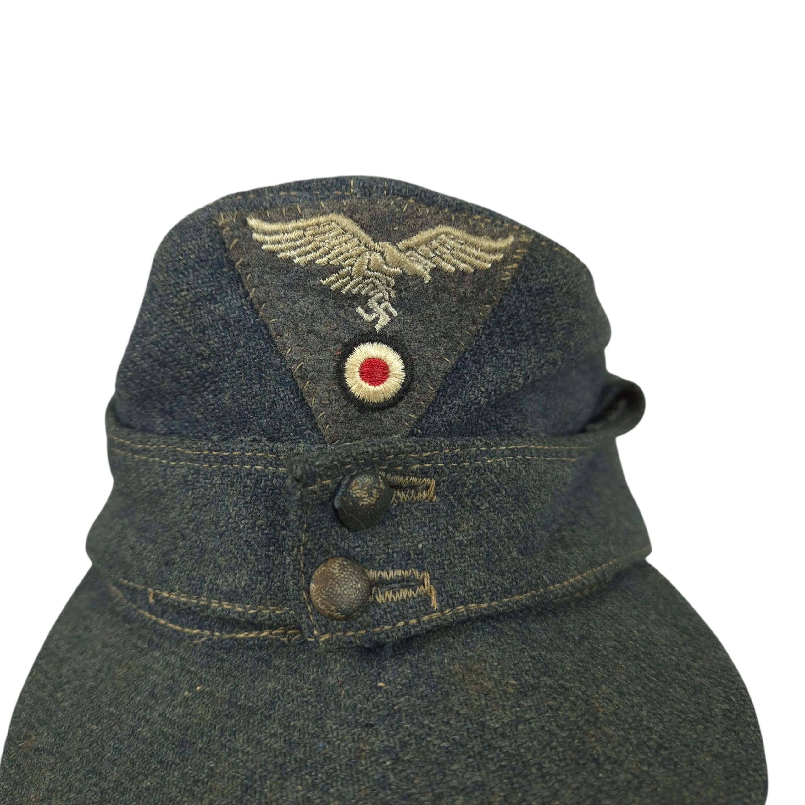 M43 Luftwaffe Field Cap with RBNr. 1944 - Image 4