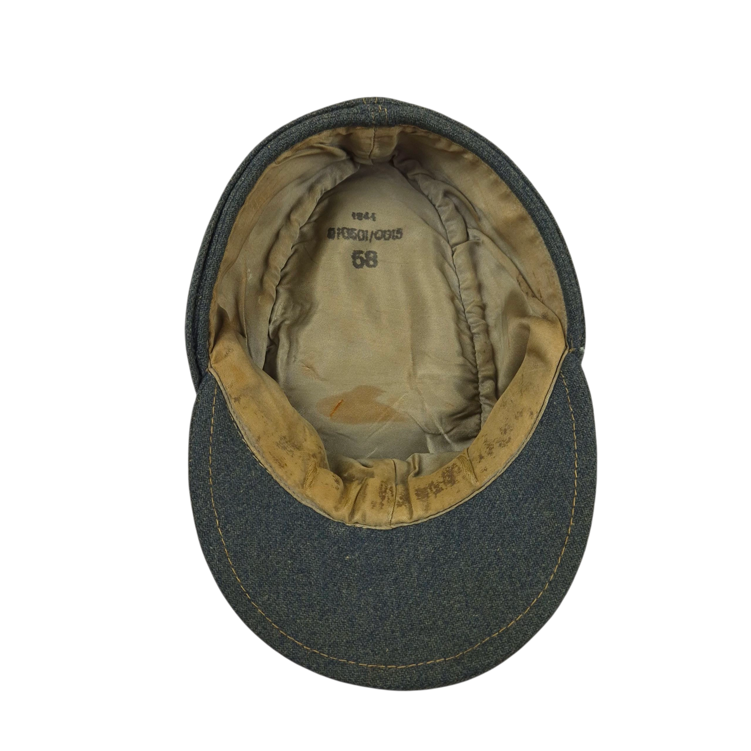 M43 Luftwaffe Field Cap with RBNr. 1944 - Image 2