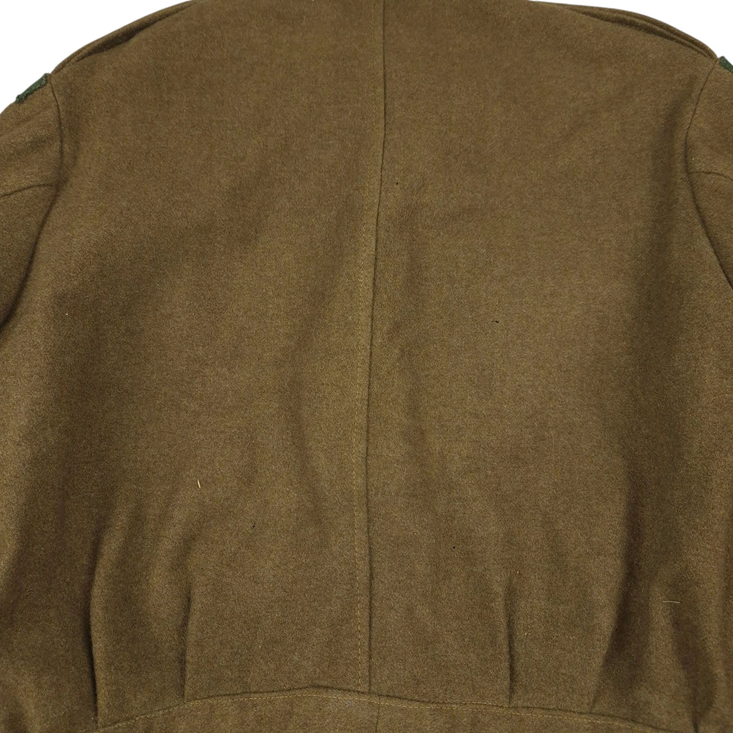 British P40 Battle Dress jacket - Corporal F. Milner - KRRC - Image 10