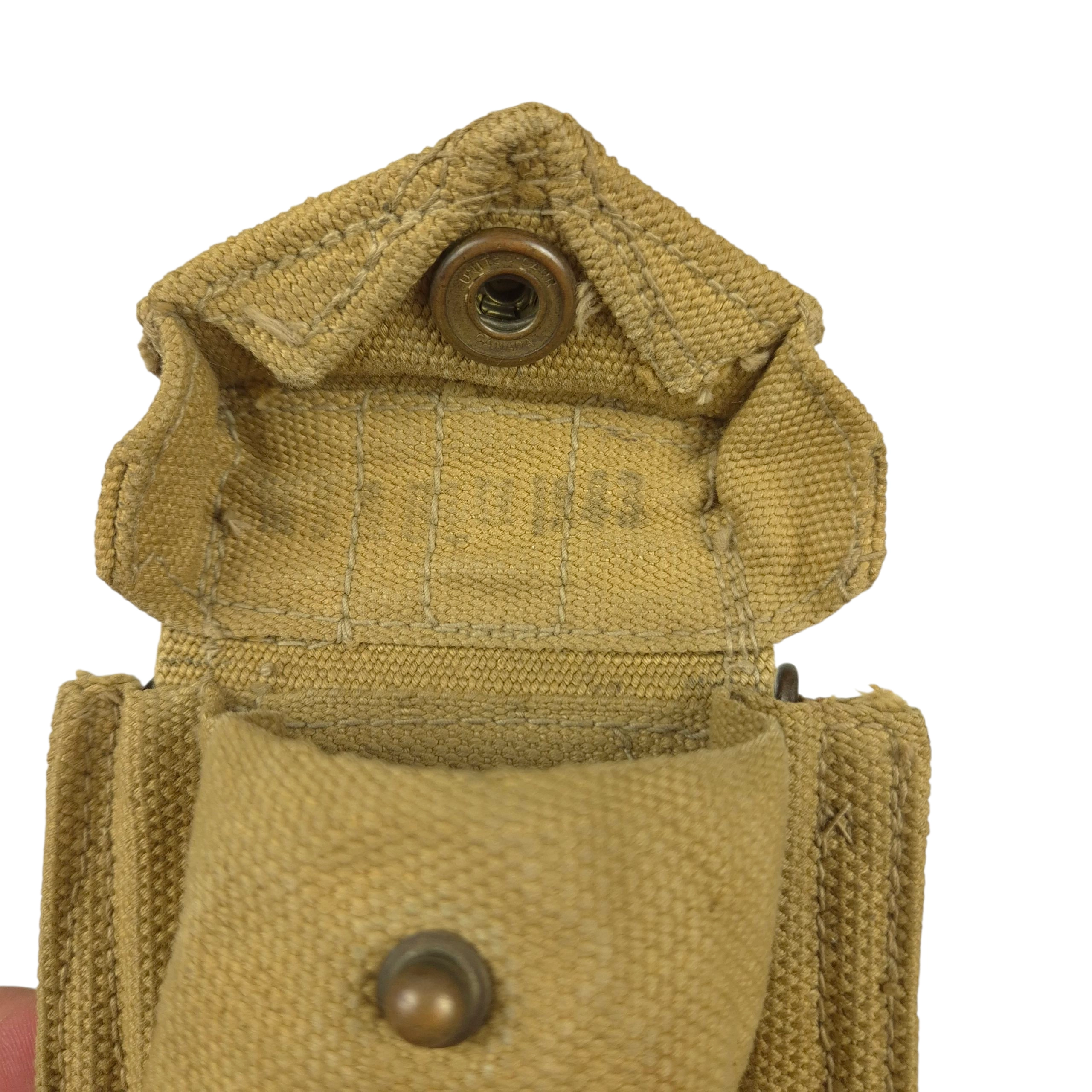 Canadian P37 Ammo Pouch - MS&U 1943 - Image 3