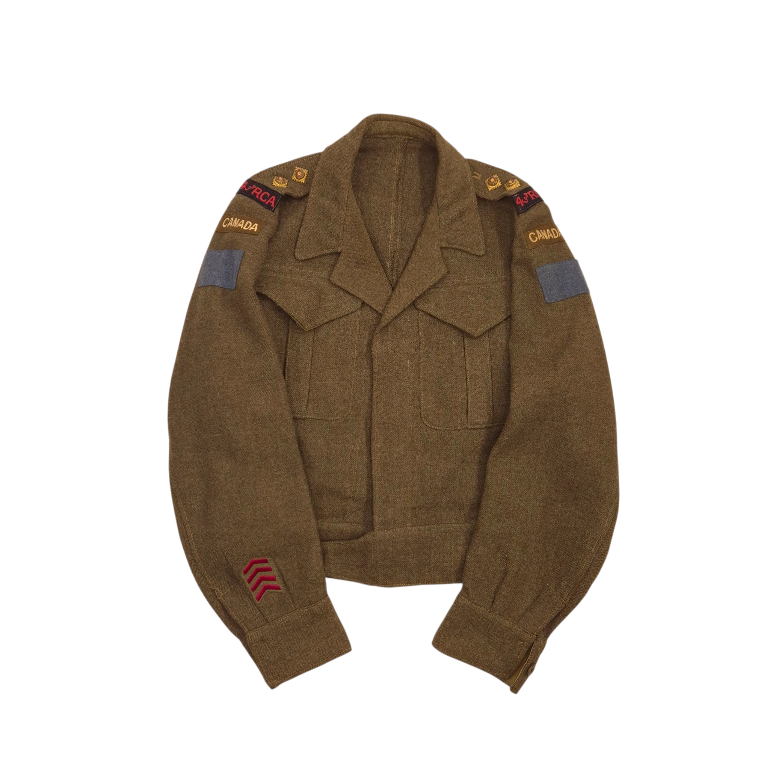 4th LAA RCA - Canadian Officer’s Grouping – Lieutenant Charles E. Ennis. - Image 9