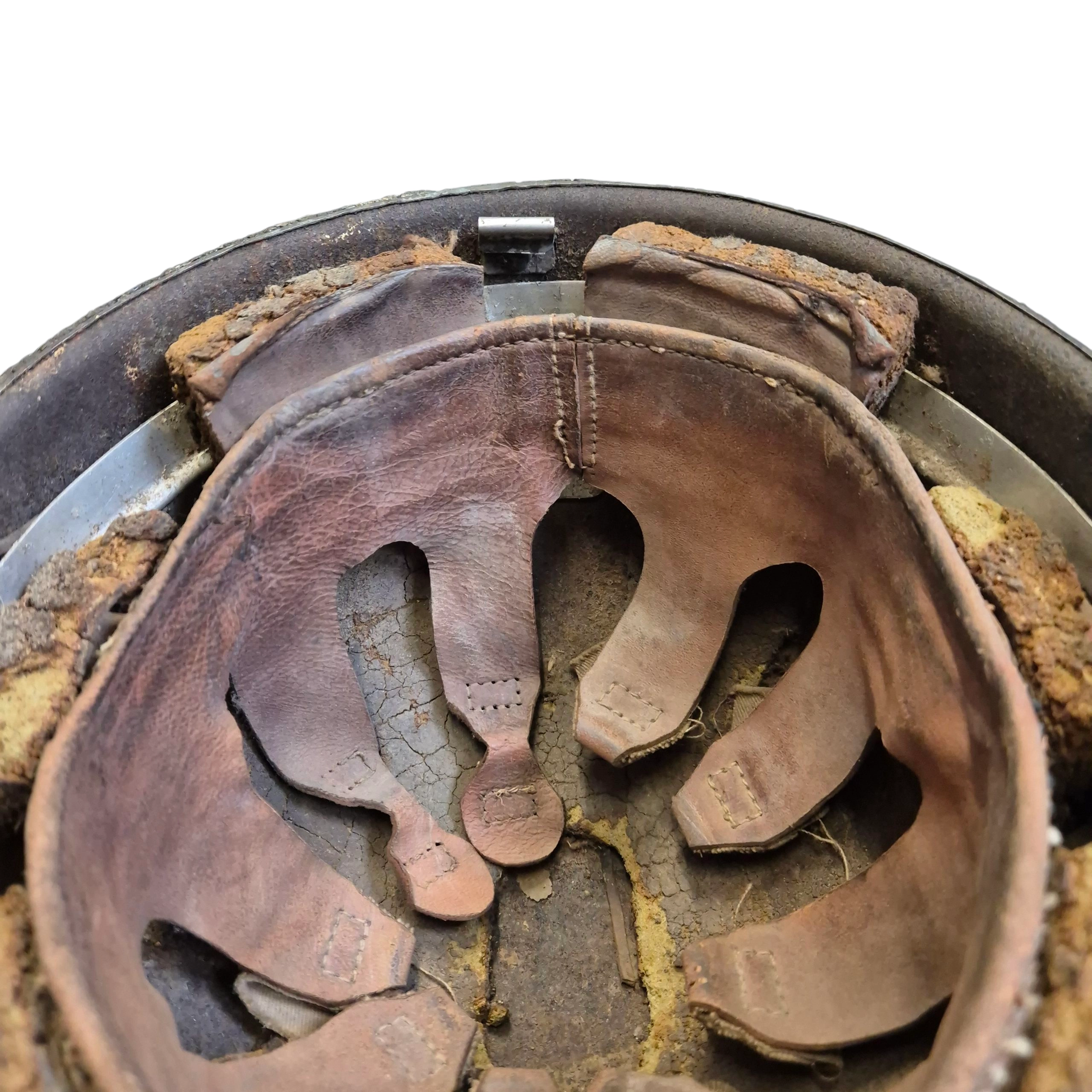 P type - British Airborne Forces jump helmet - BMB 1941 - Image 4