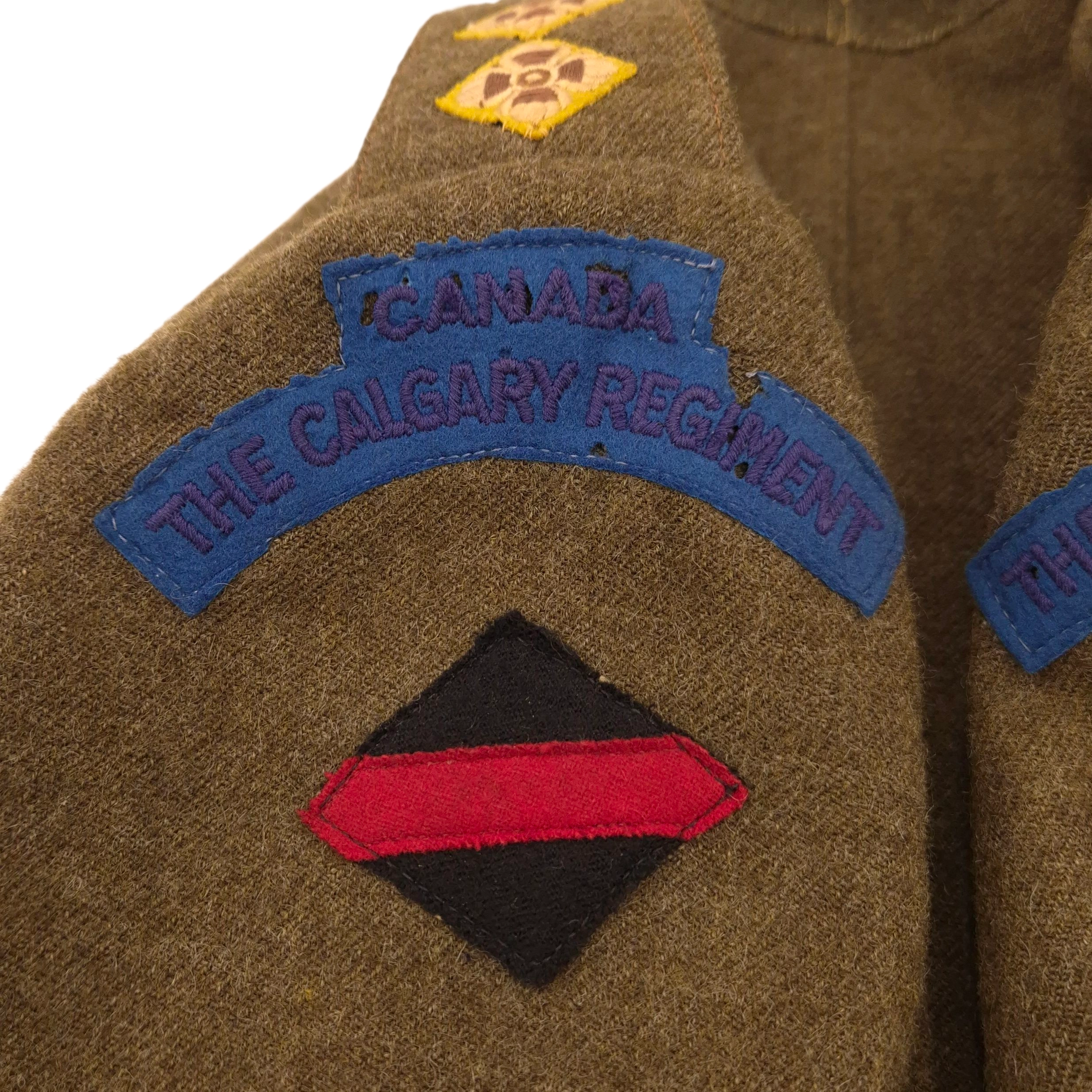 Calgary (Tank) Regiment - BD Jacket 'Lt. Stephen J. Coppinger' - Image 10