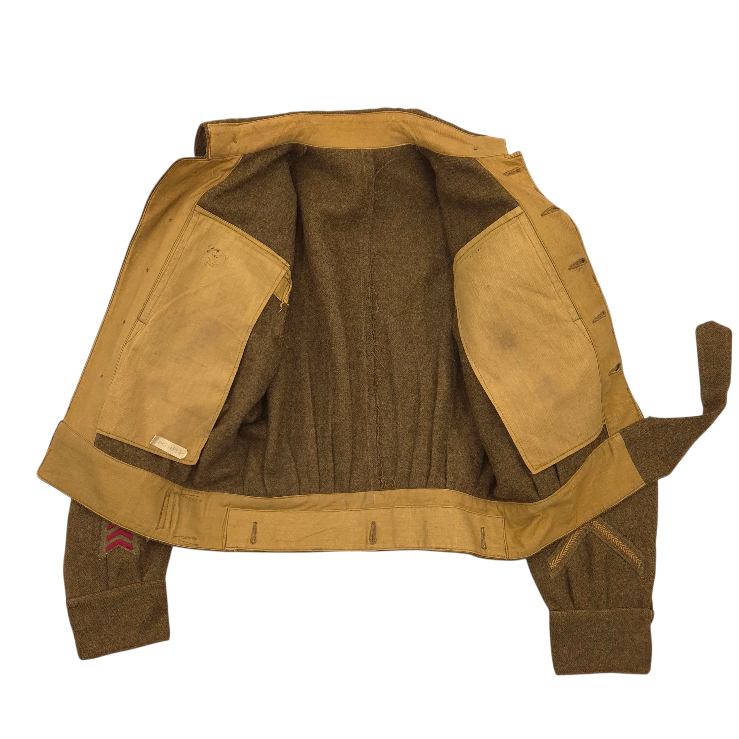 RCASC Battle Dress Jacket – 2nd Canadian Infantry Division - Image 8