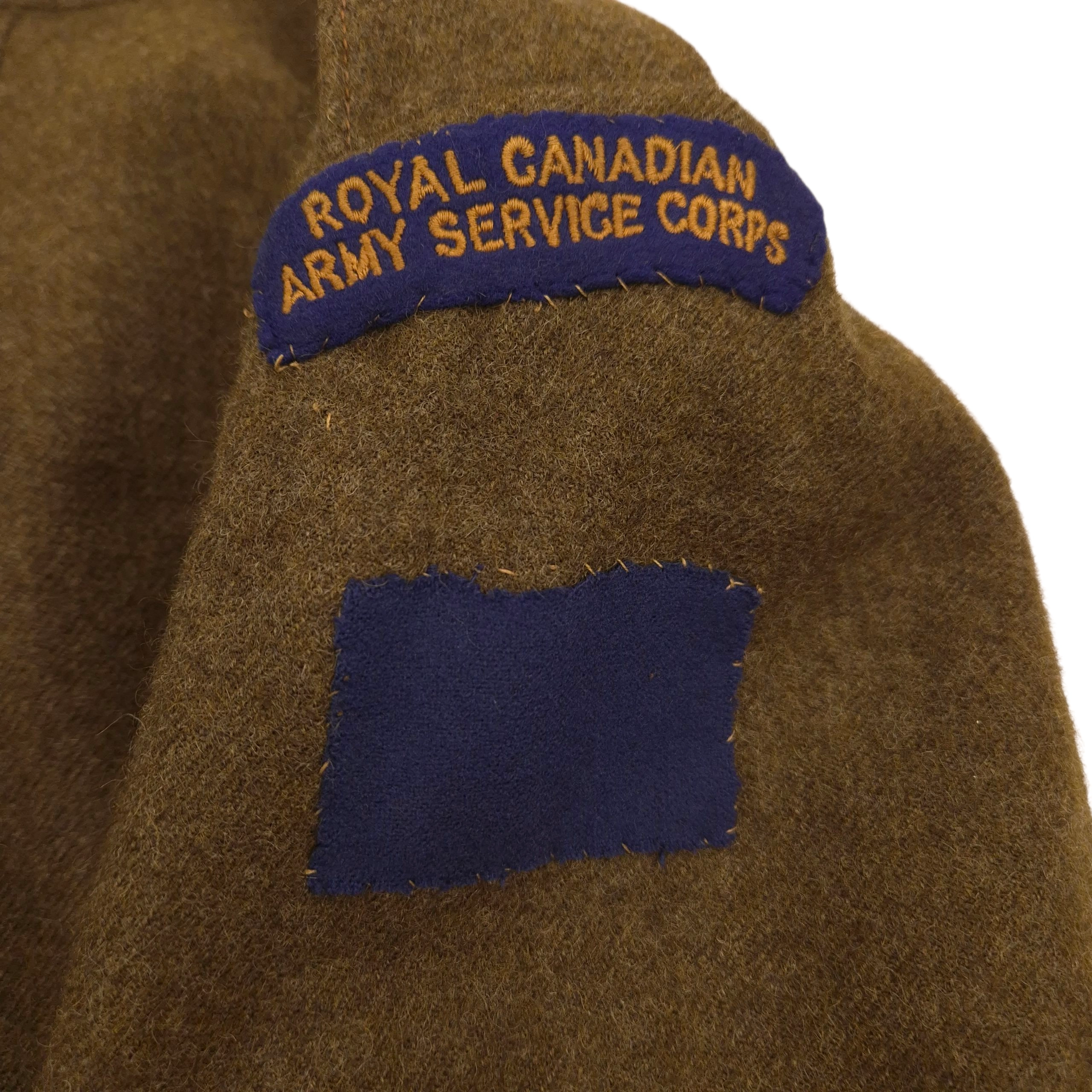 RCASC Battle Dress Jacket – 2nd Canadian Infantry Division - Image 11