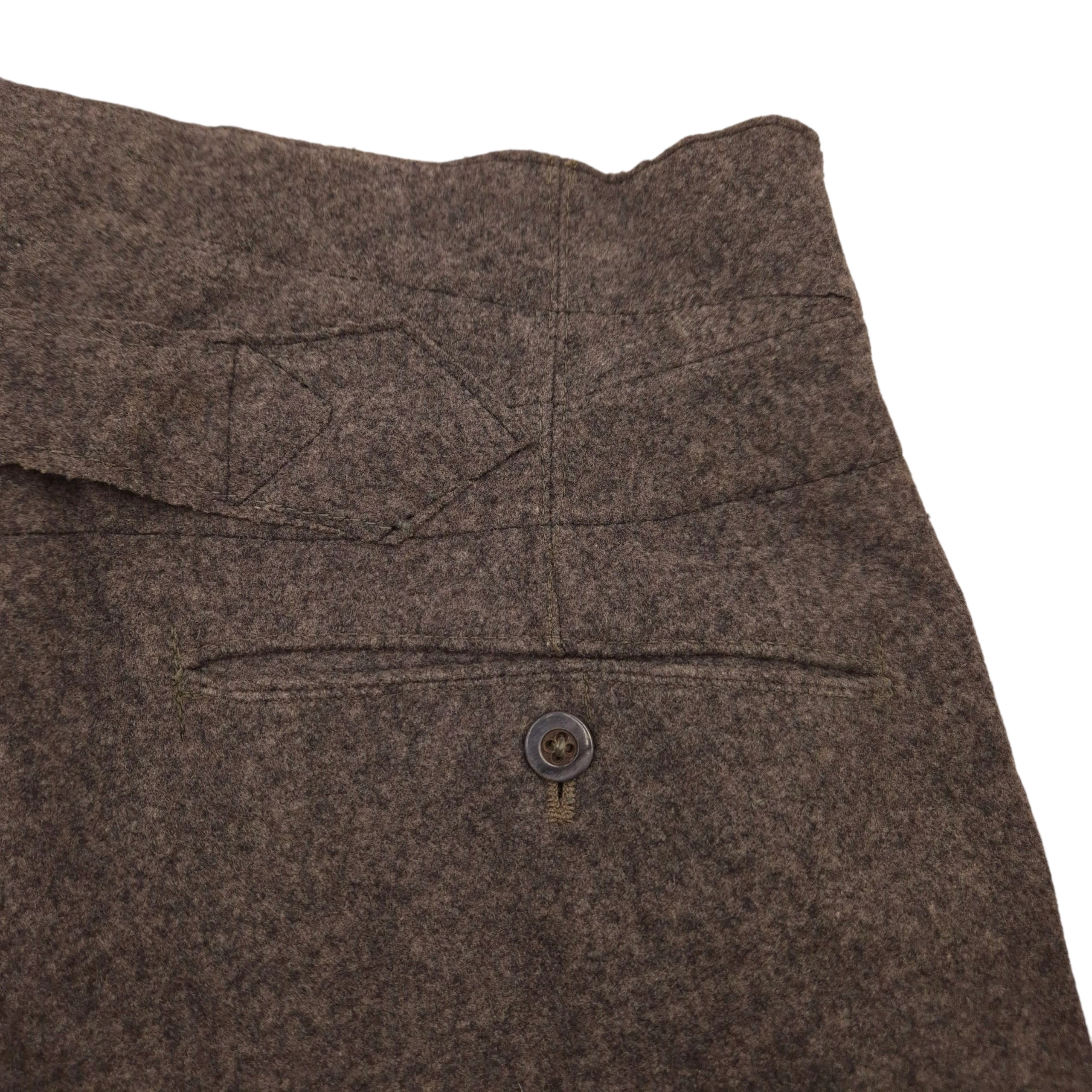 Wehrmacht (Heer) M40 Field Trousers - Dated 1942 - Image 10