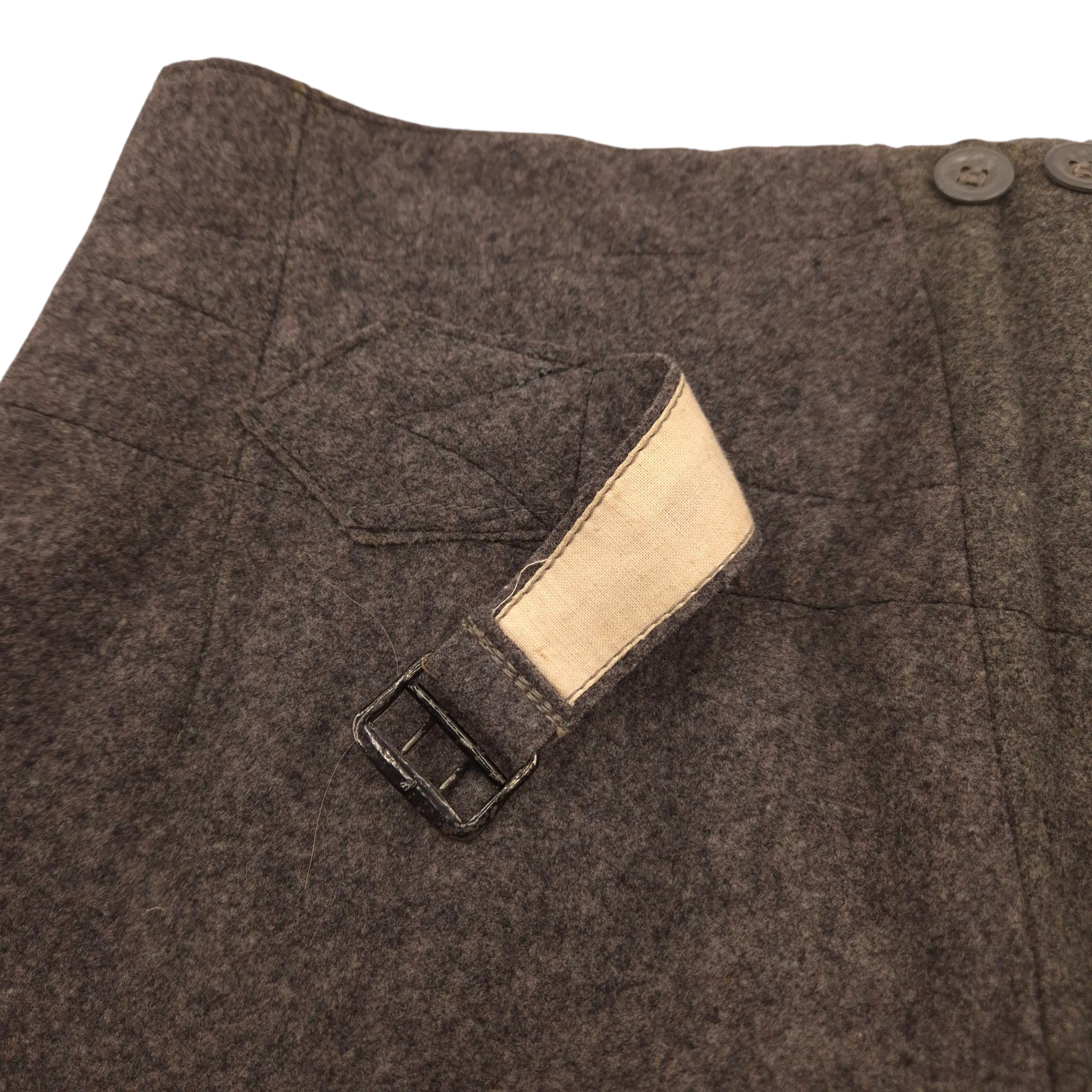 Wehrmacht (Heer) M40 Field Trousers - Dated 1942 - Image 12