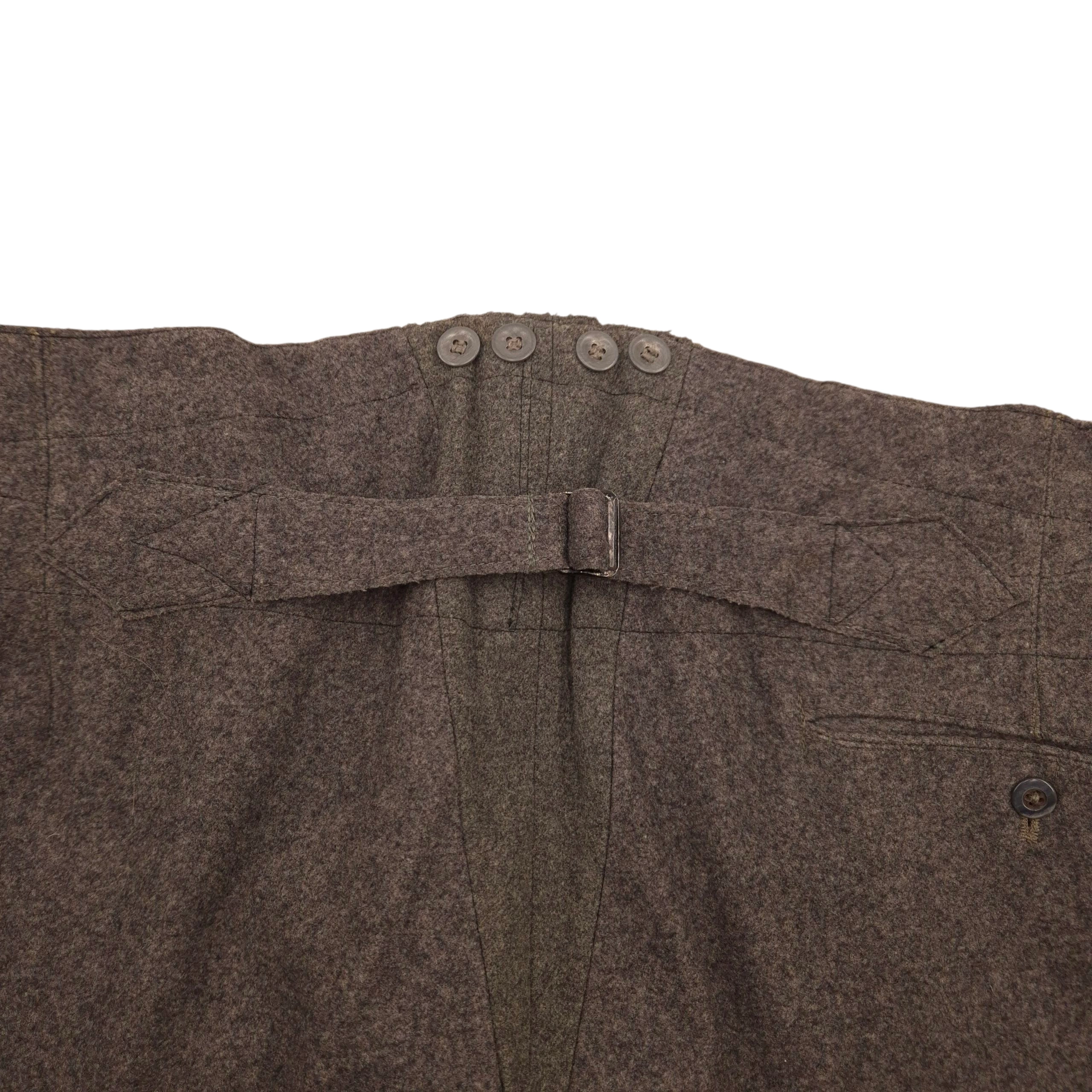 Wehrmacht (Heer) M40 Field Trousers - Dated 1942 - Image 11