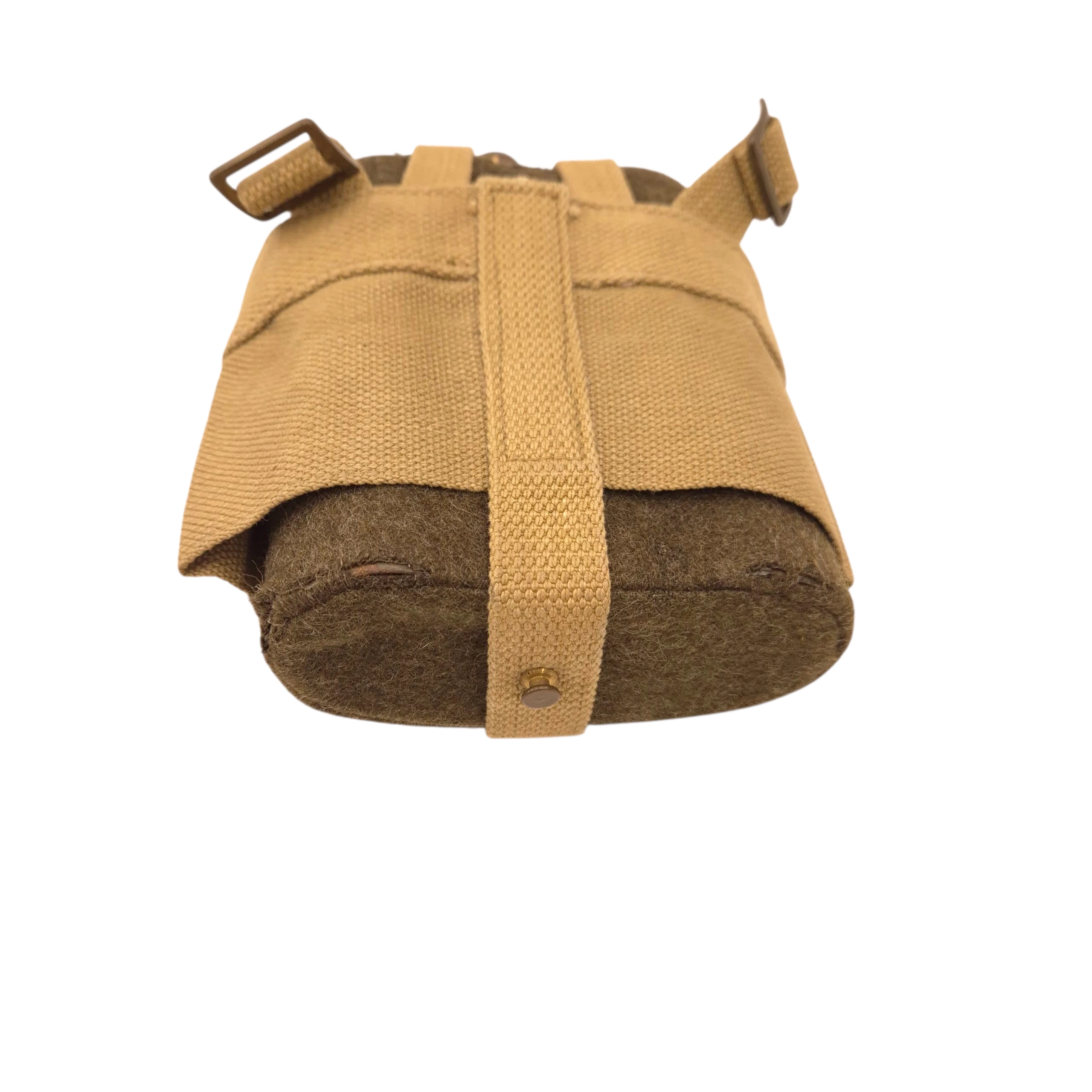 British 'Mounted Troops' Water bottle and carrier - MECo 1940 - Image 5