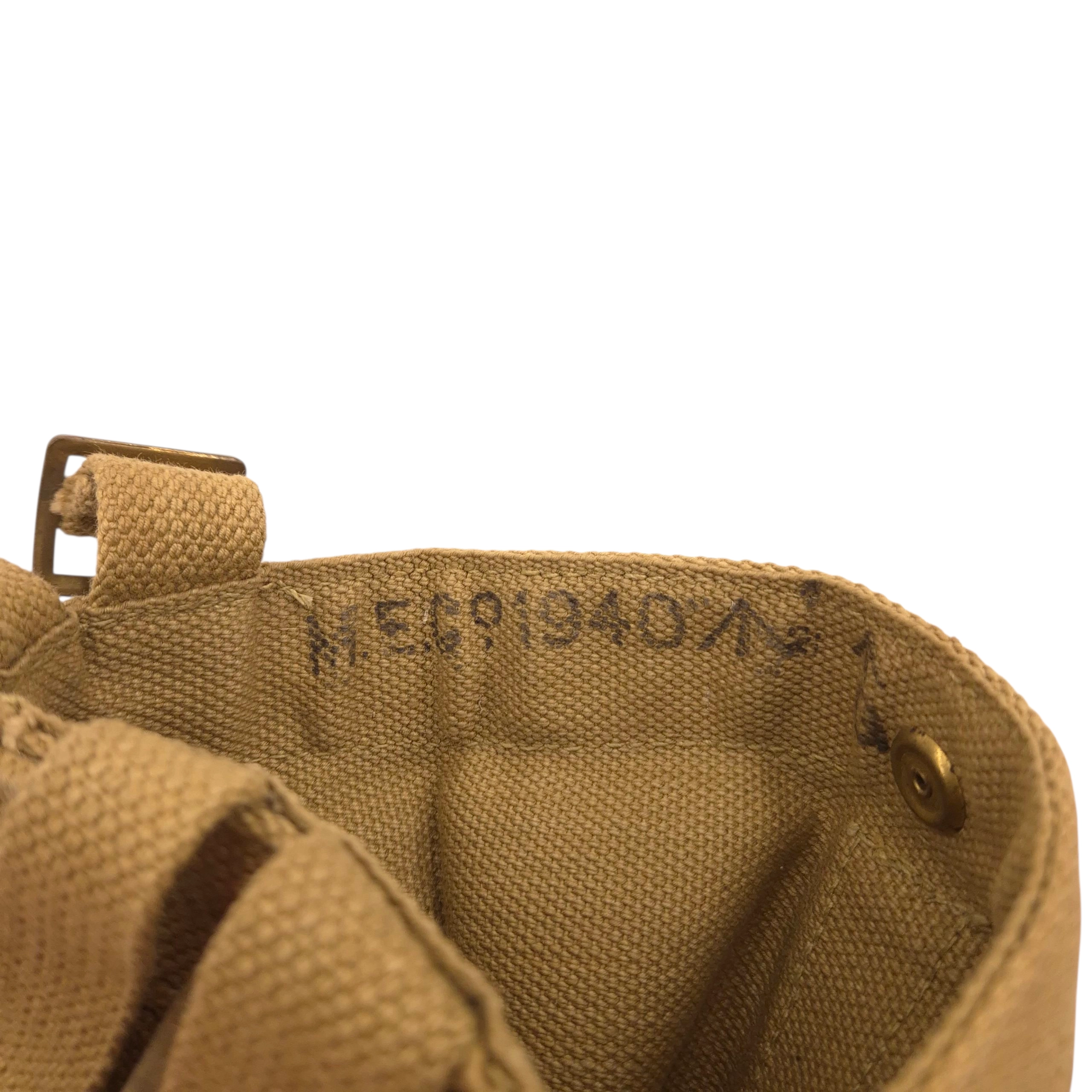 British 'Mounted Troops' Water bottle and carrier - MECo 1940 - Image 4