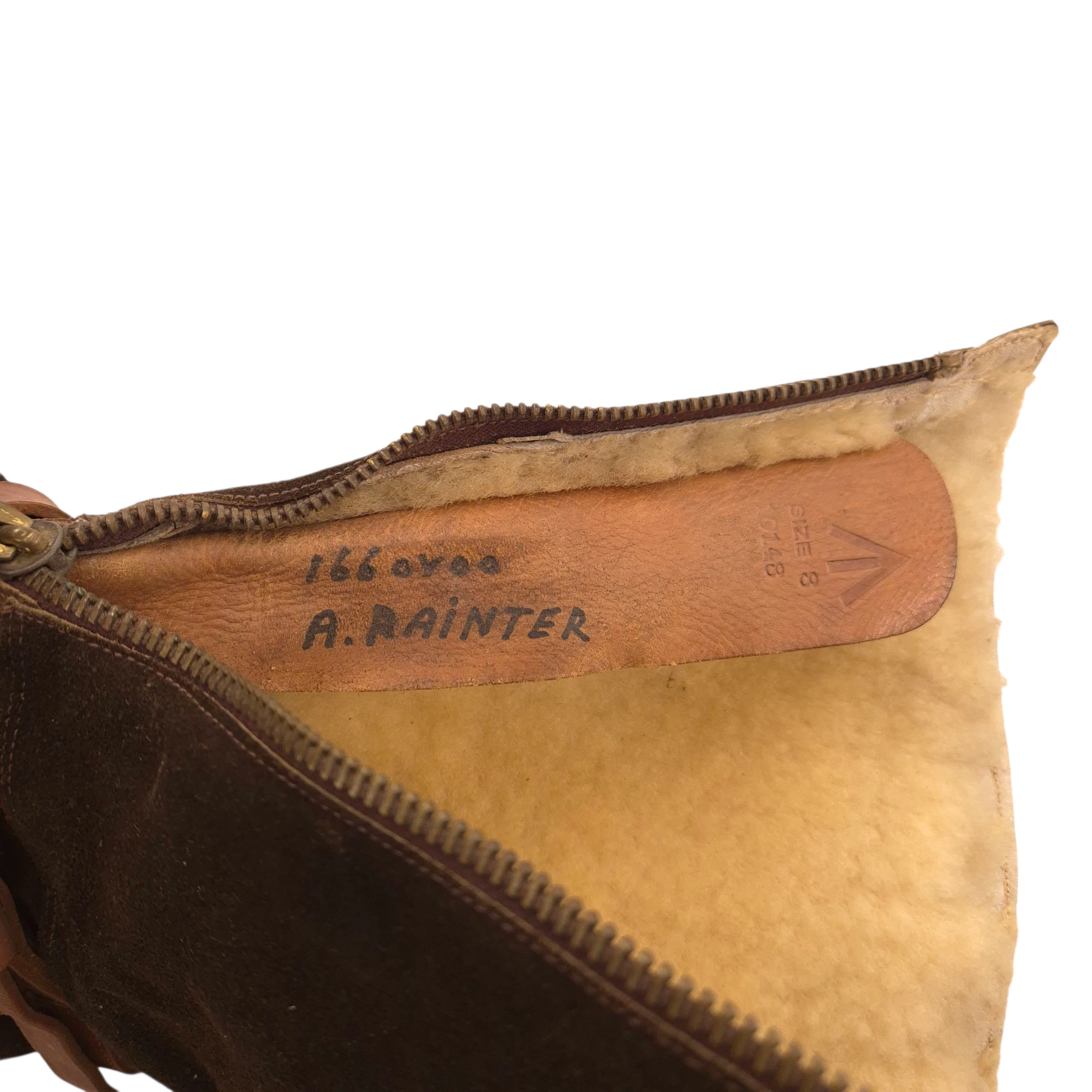 R.A.F. 1941 Pattern Flying Boots - Size 8 - Image 12