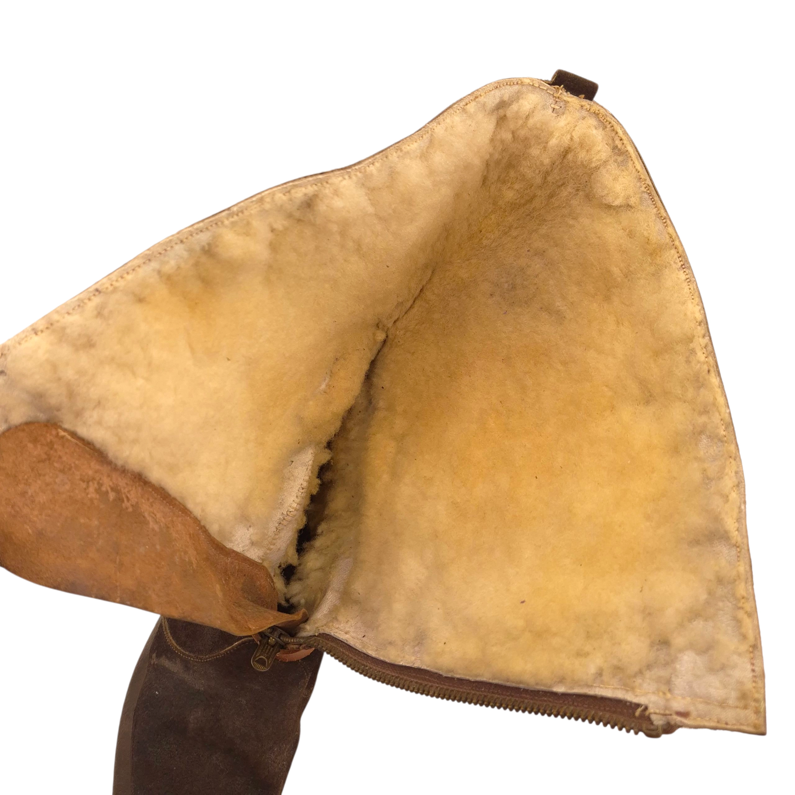 R.A.F. 1941 Pattern Flying Boots - Size 8 - Image 14