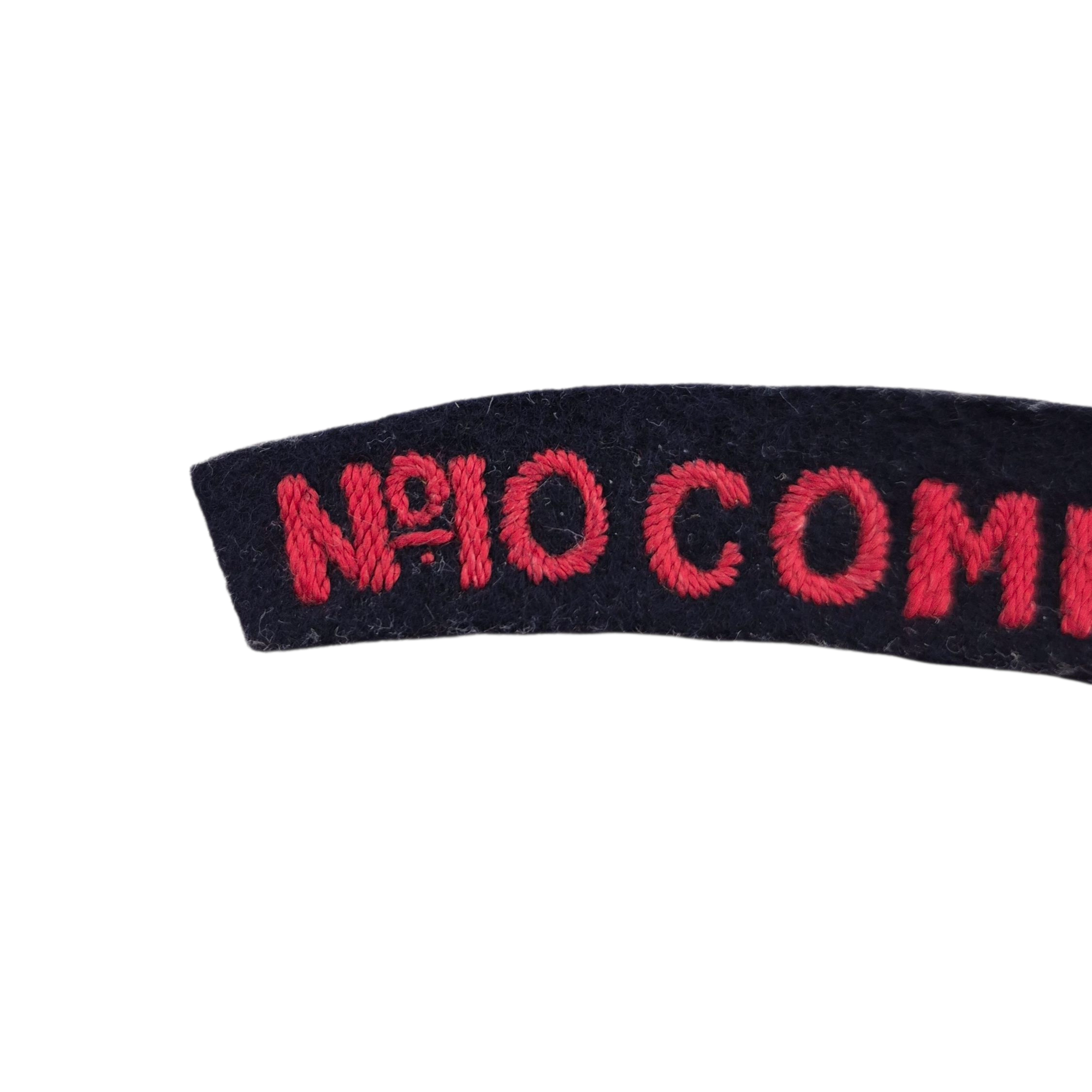 No.10 (Inter-Allied) Commando - Embroidered shoulder title - Image 3