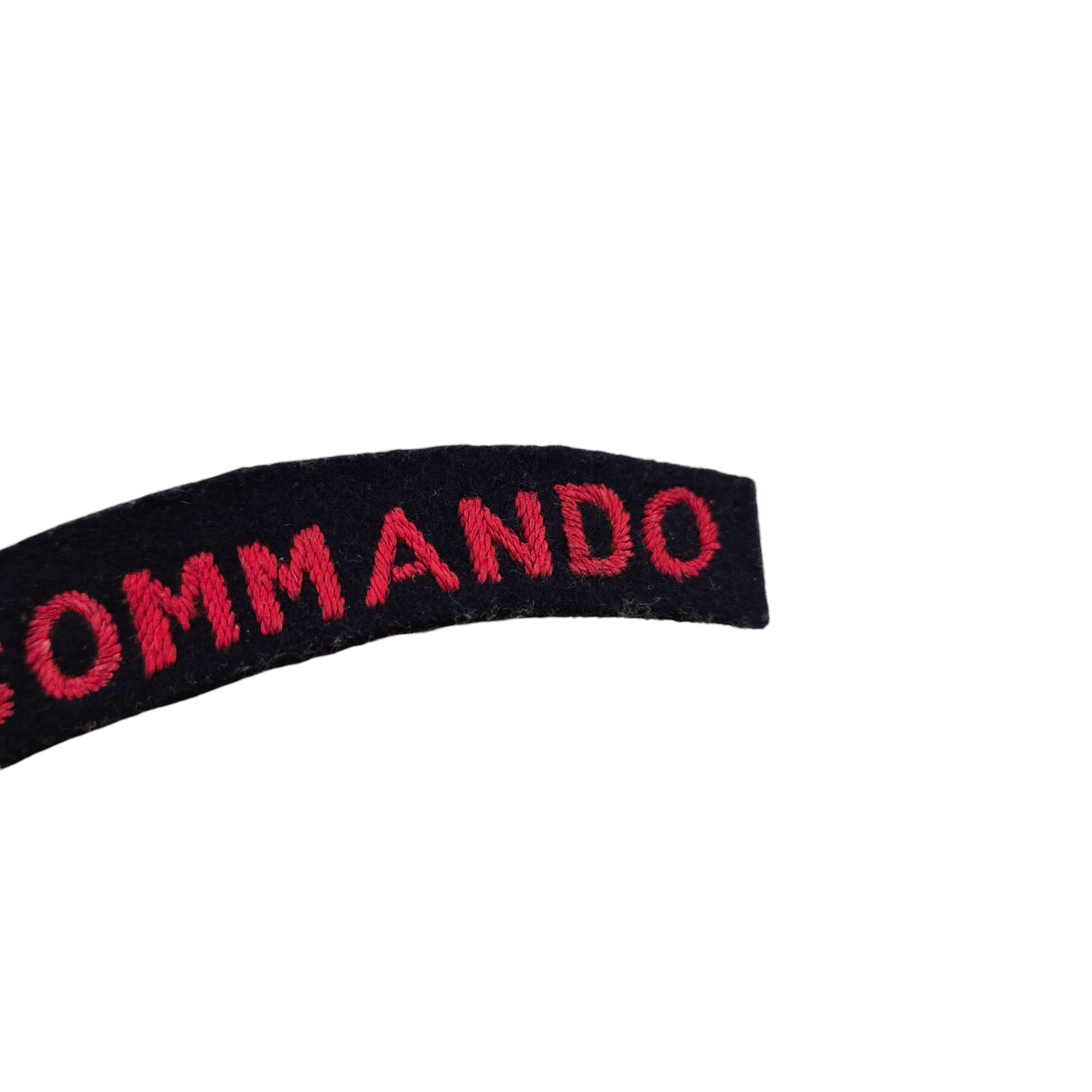 No.10 (Inter-Allied) Commando - Embroidered shoulder title - Image 5