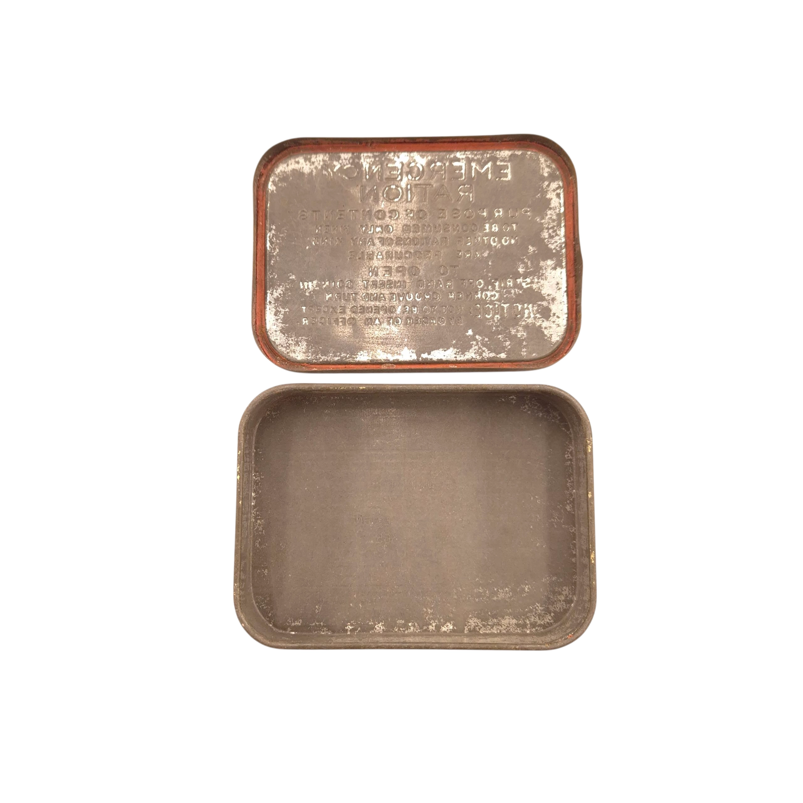 British 'Emergency Ration' Tin - Image 3