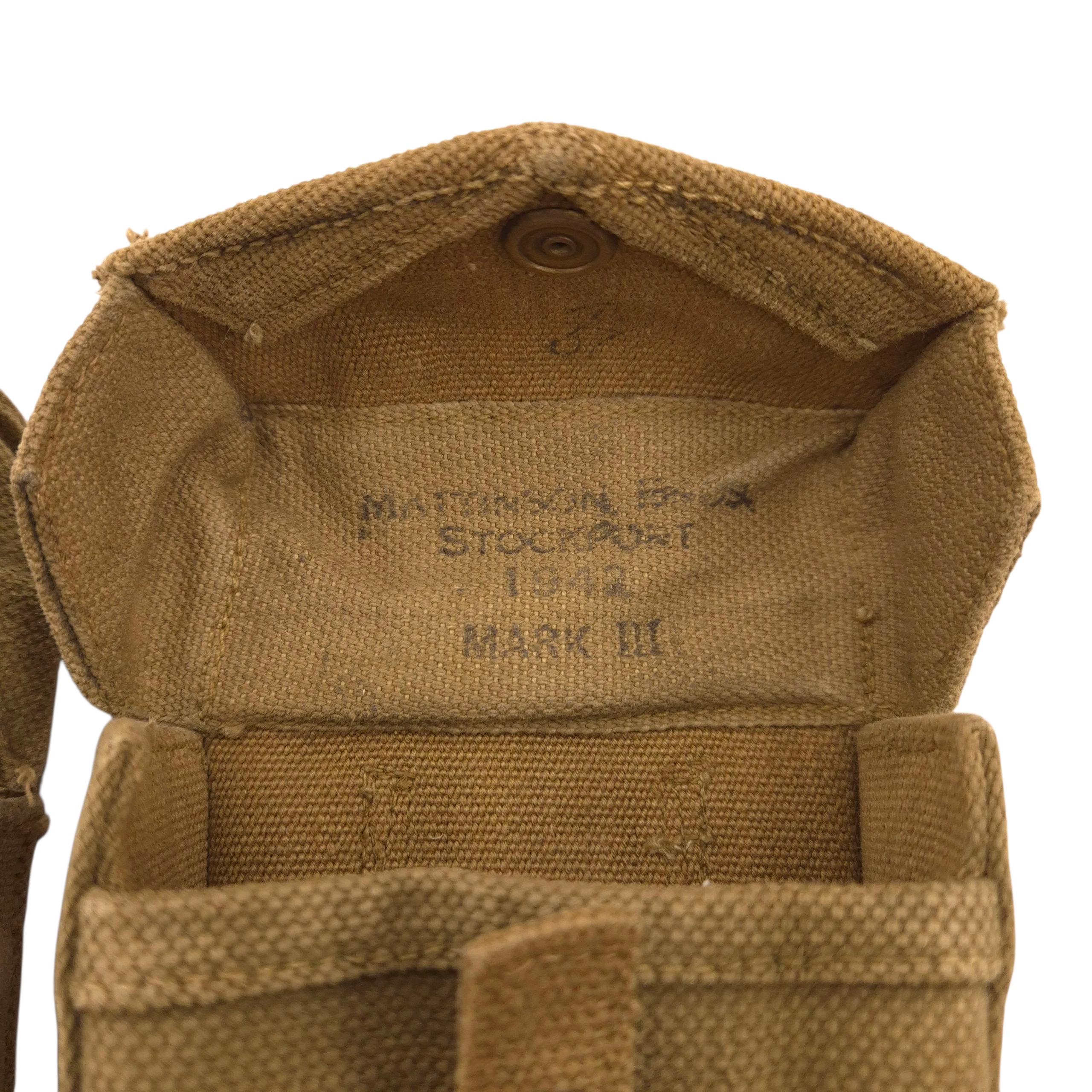 British P37 Ammo Pouches - Matching pair 1942 - Image 4