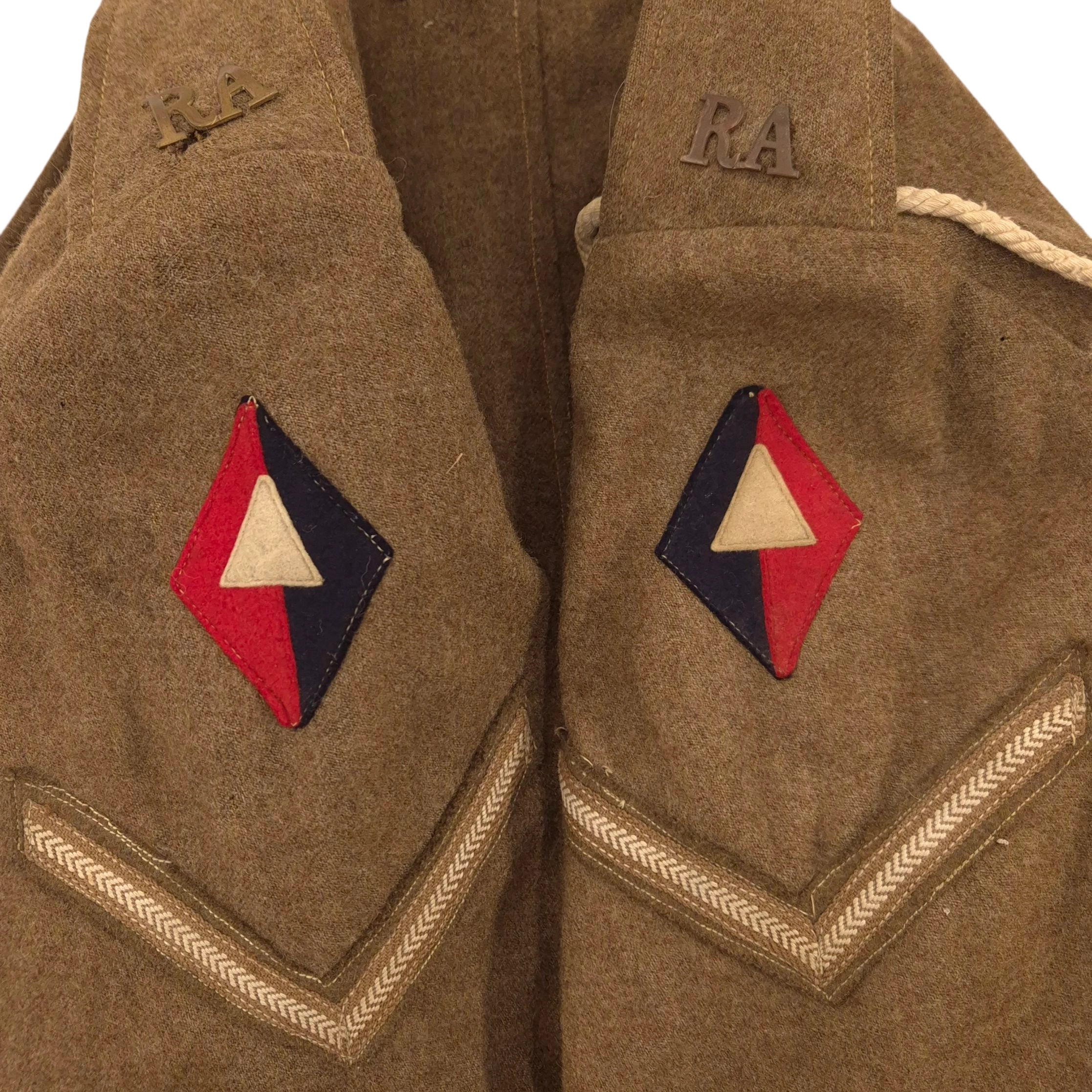 Royal Artillery '1st Infantry Division' - P37 Battle Dress Jacket - Image 4