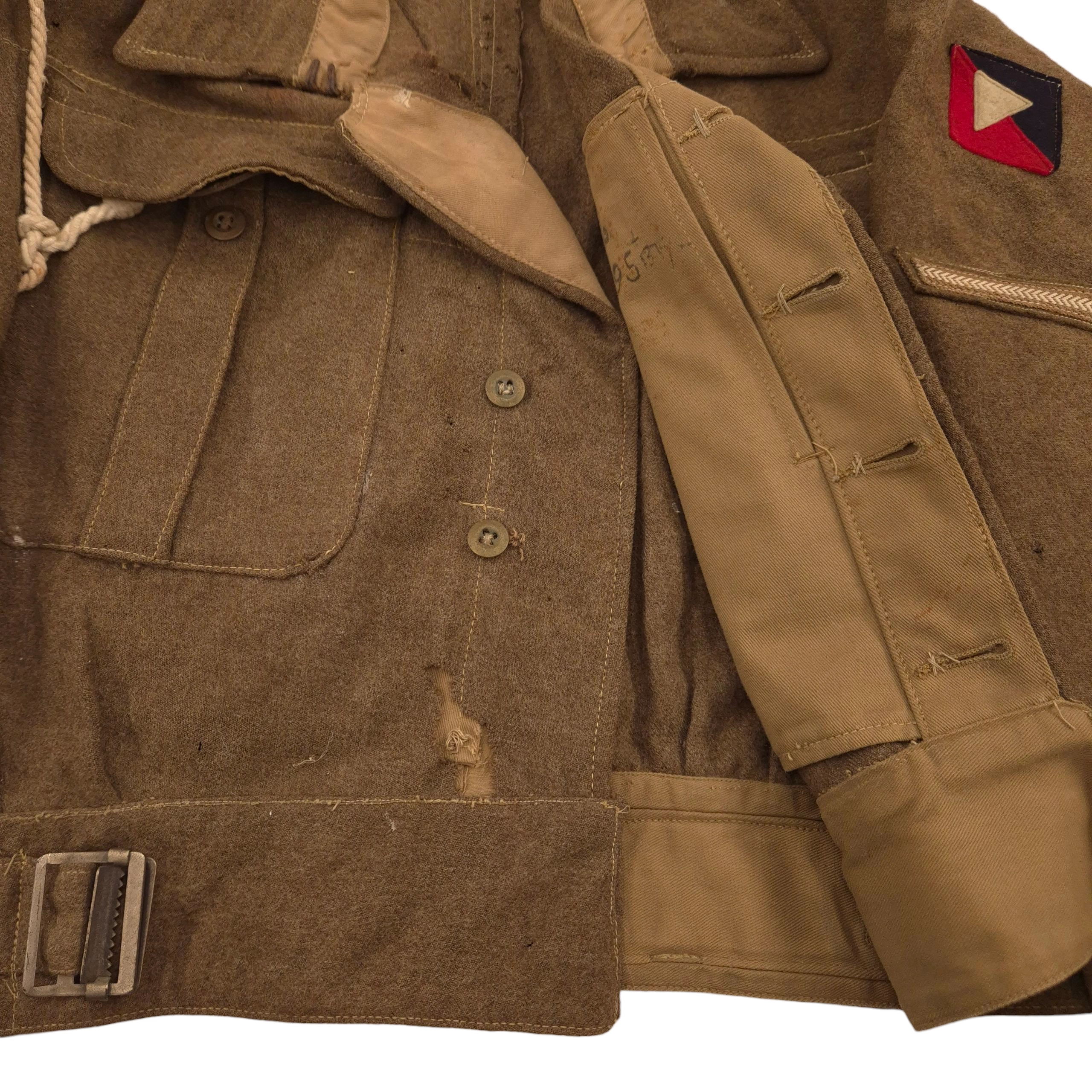 Royal Artillery '1st Infantry Division' - P37 Battle Dress Jacket - Image 11