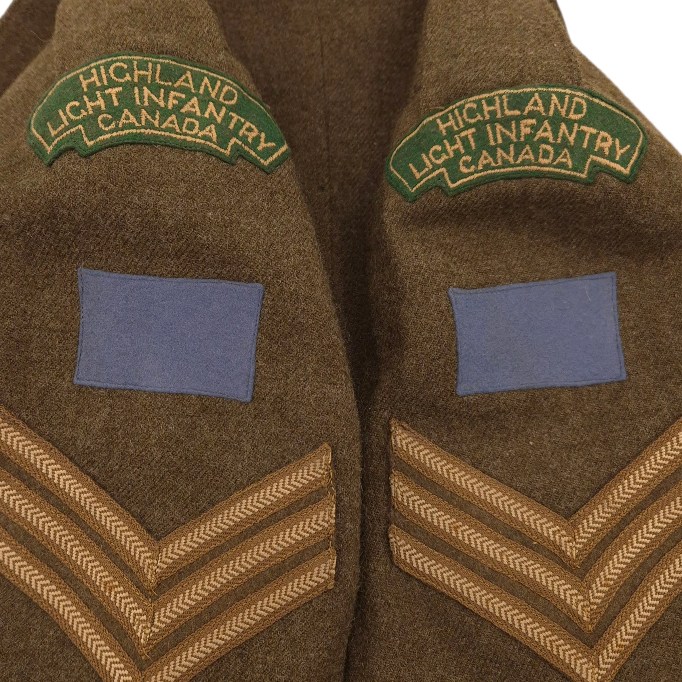 Highland Light Infantry of Canada - Battle Dress Jacket - Image 3