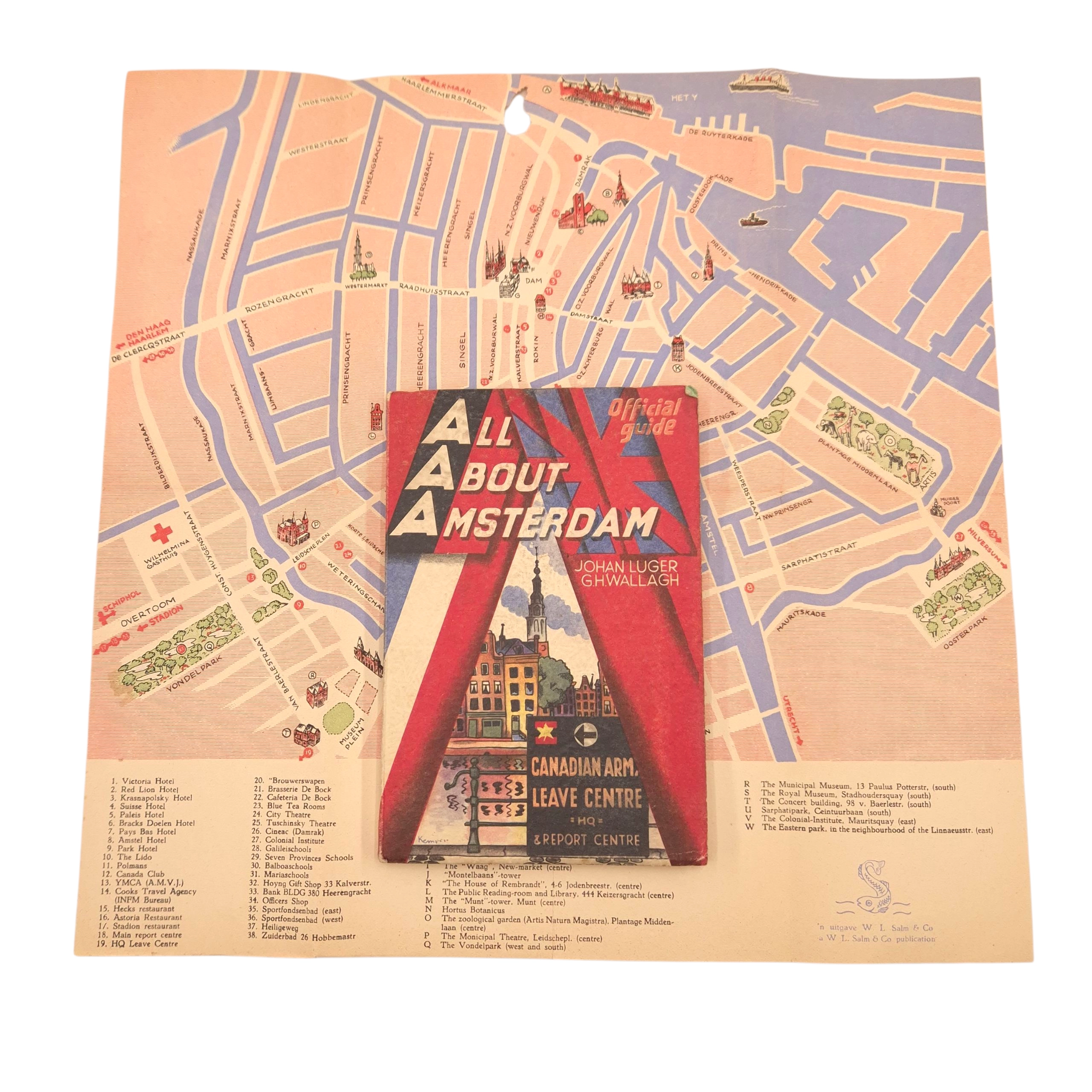 All About Amsterdam, Official Guide for Canadian Troops
