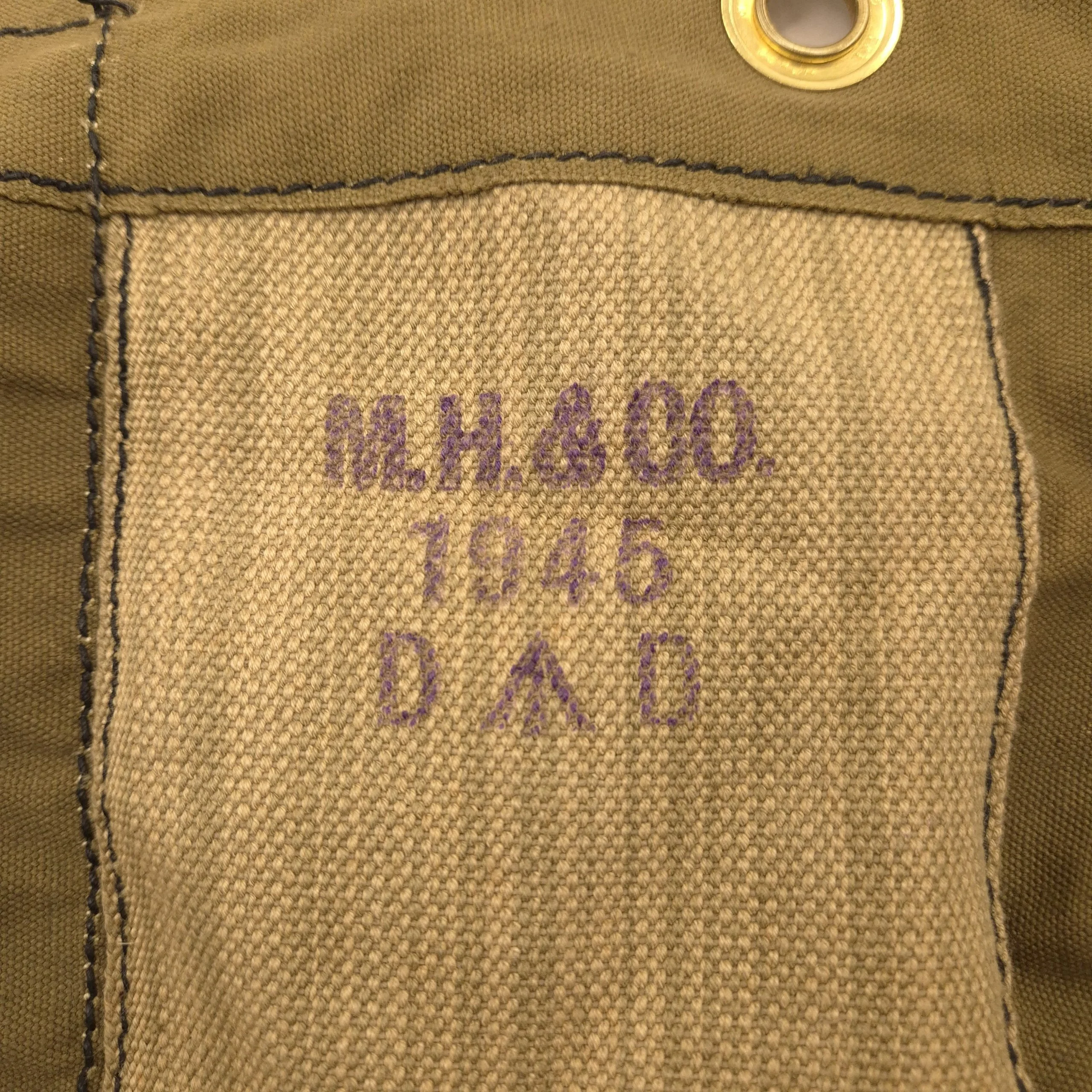 Airborne Leg Bag - Dated 1945 - Image 12