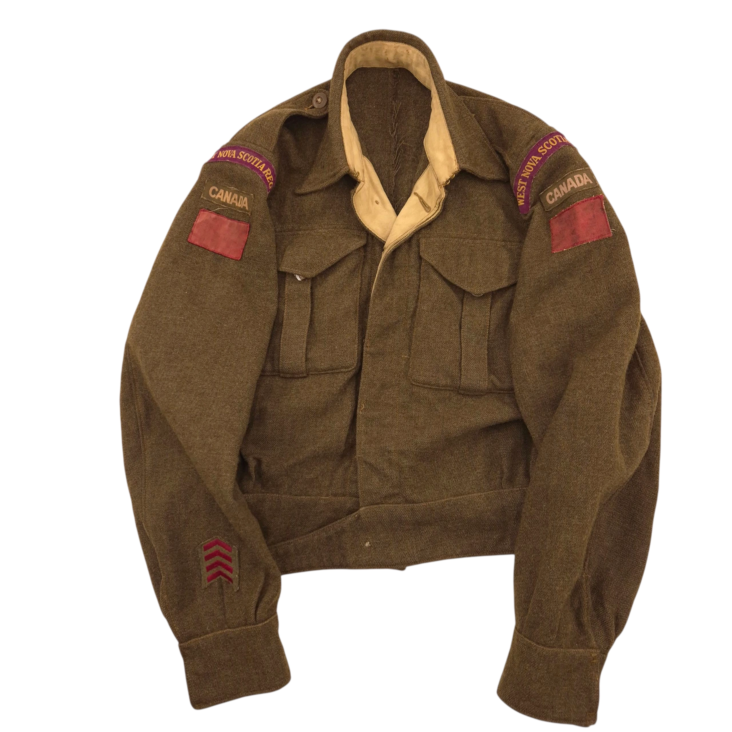 West Nova Scotia Regiment - BD Jacket 1943