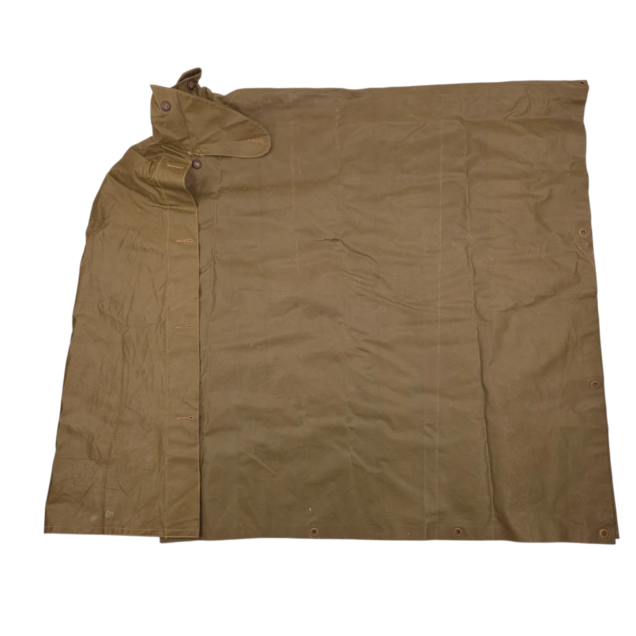 Fusiliers de Mont-Royal (D-64208) - Canadian Raincape / Poncho 1942 - Image 4