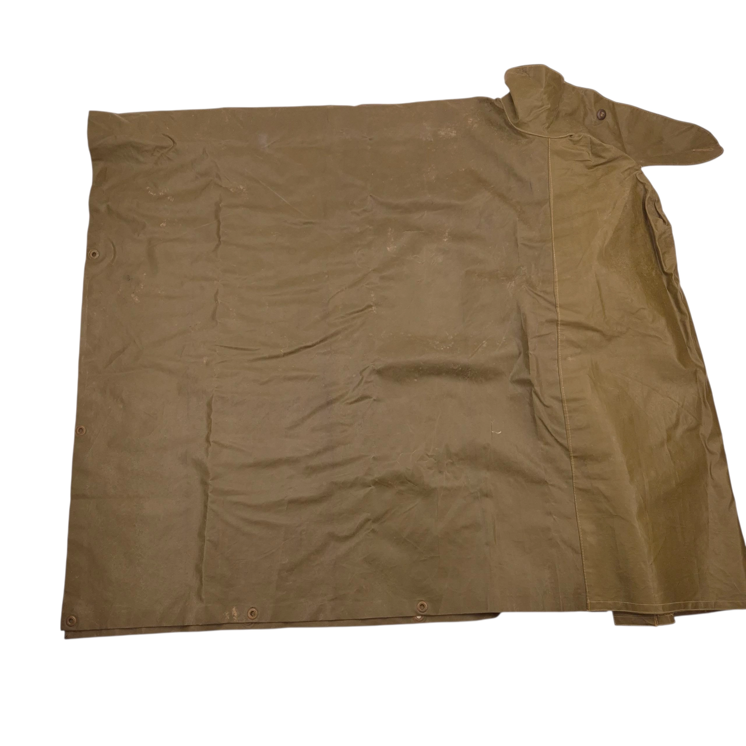 Fusiliers de Mont-Royal (D-64208) - Canadian Raincape / Poncho 1942 - Image 6