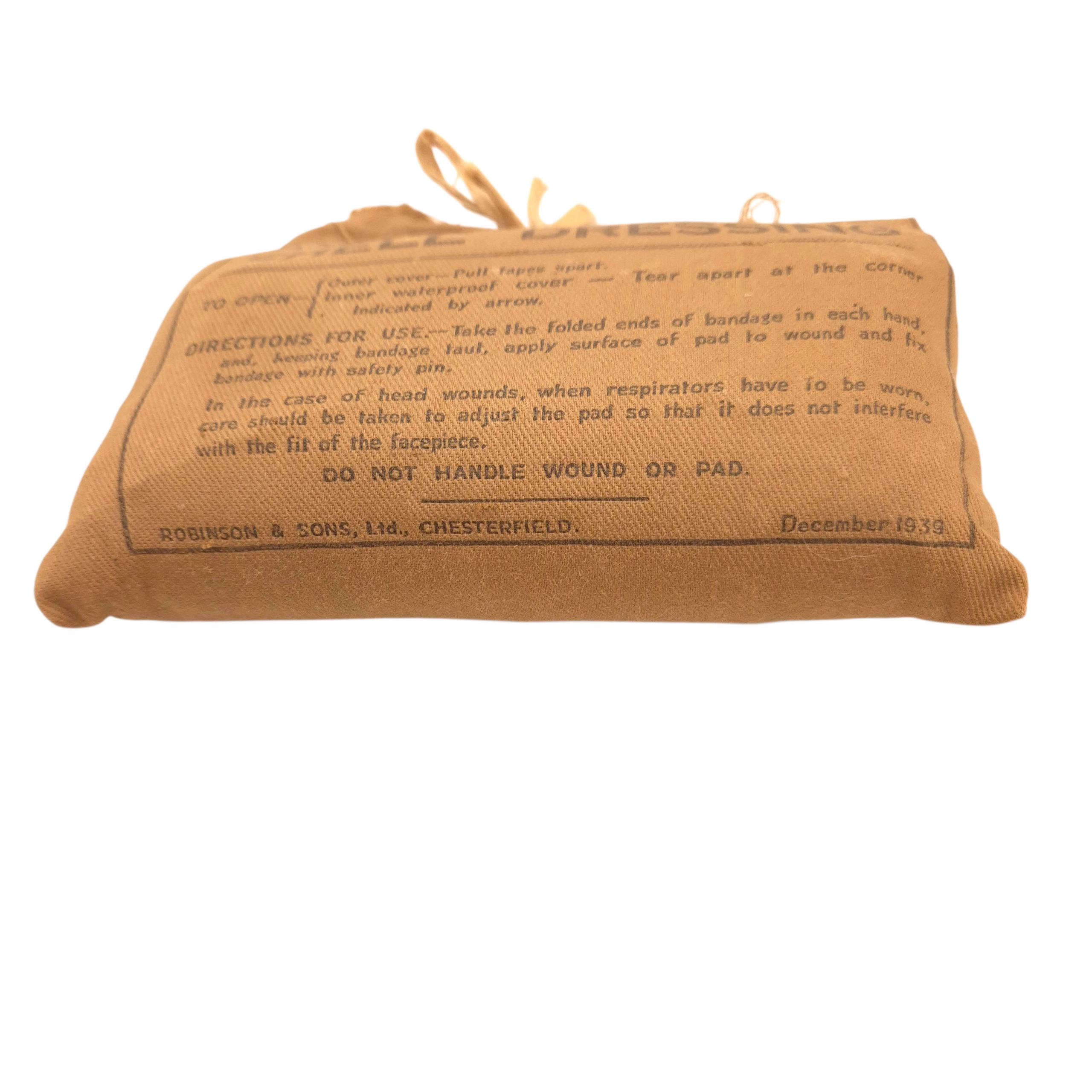 British Shell Dressing - Dated 1939 - Image 3