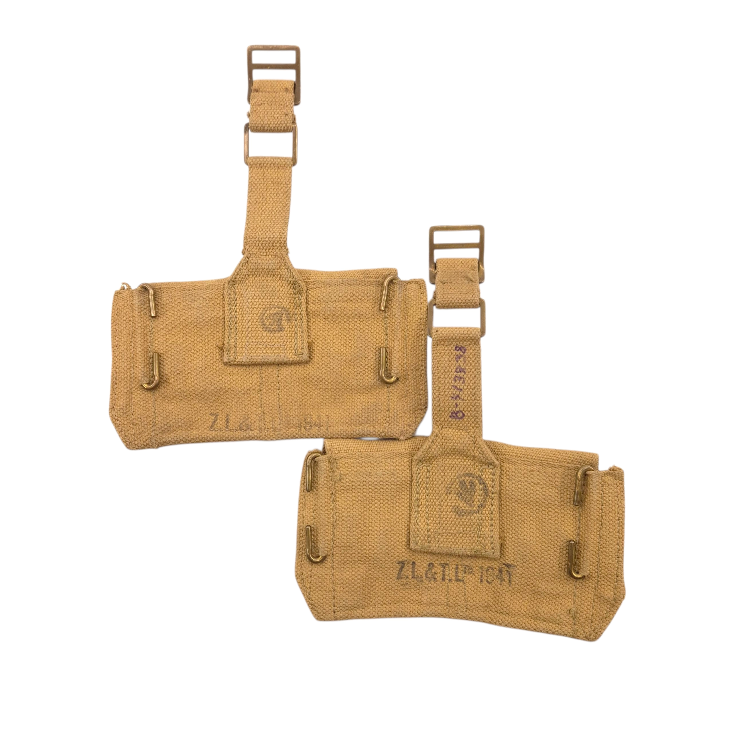 Canadian P37 Web Cartridge Carriers - ZL&T 1941 - Image 2