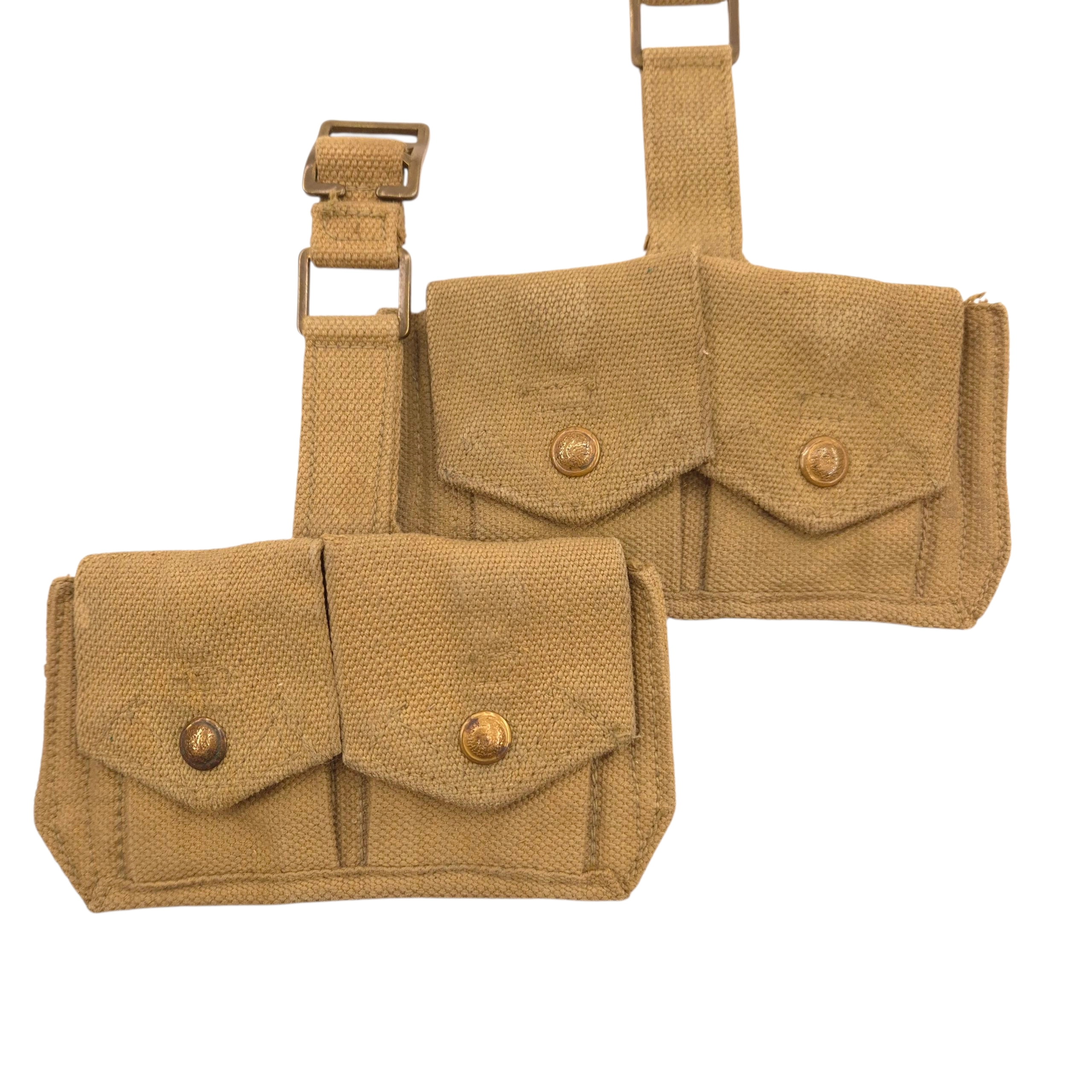 Canadian P37 Web Cartridge Carriers - ZL&T 1941 - Image 5