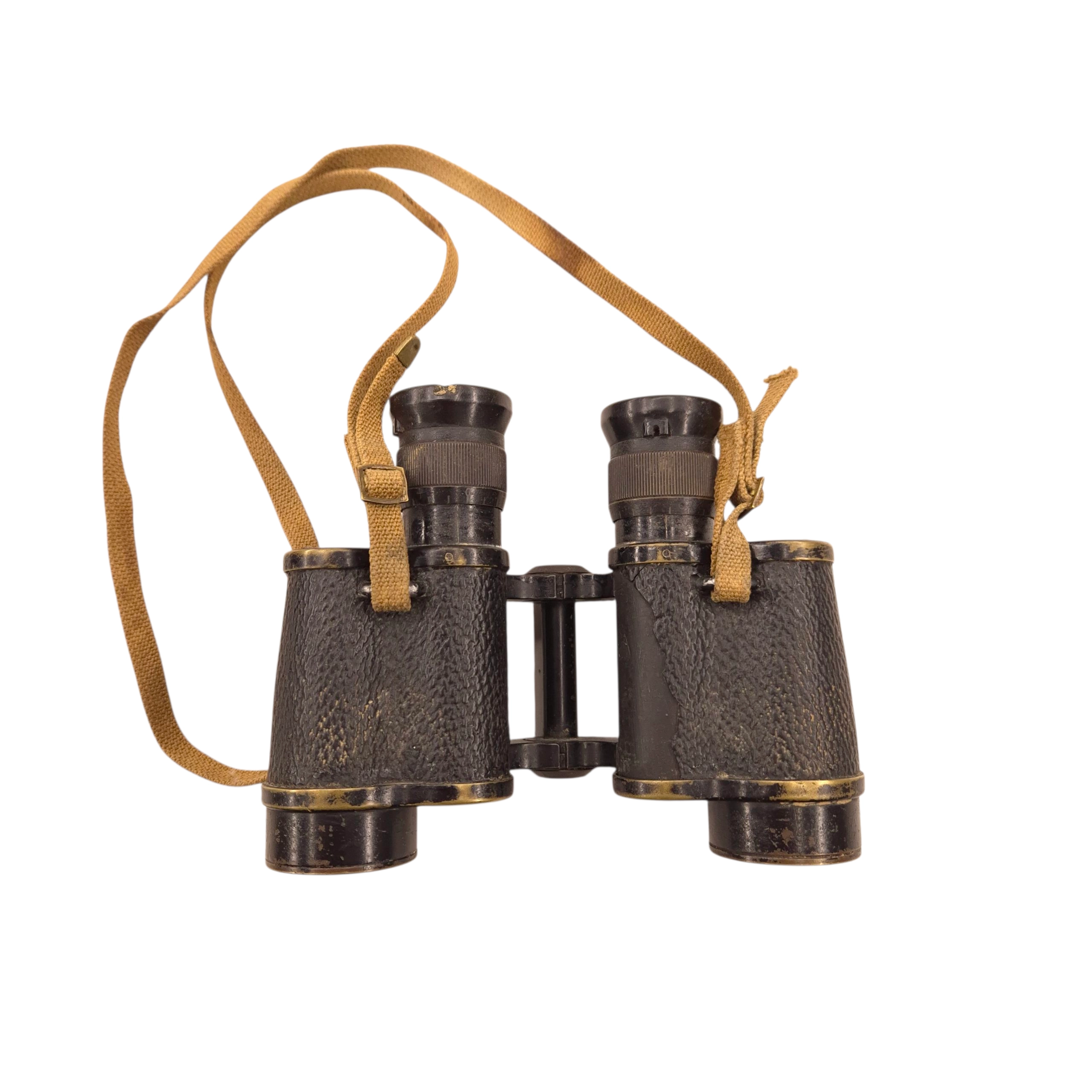 British Binoculars by Kershaw with 1941 MECo Web Case - Image 4