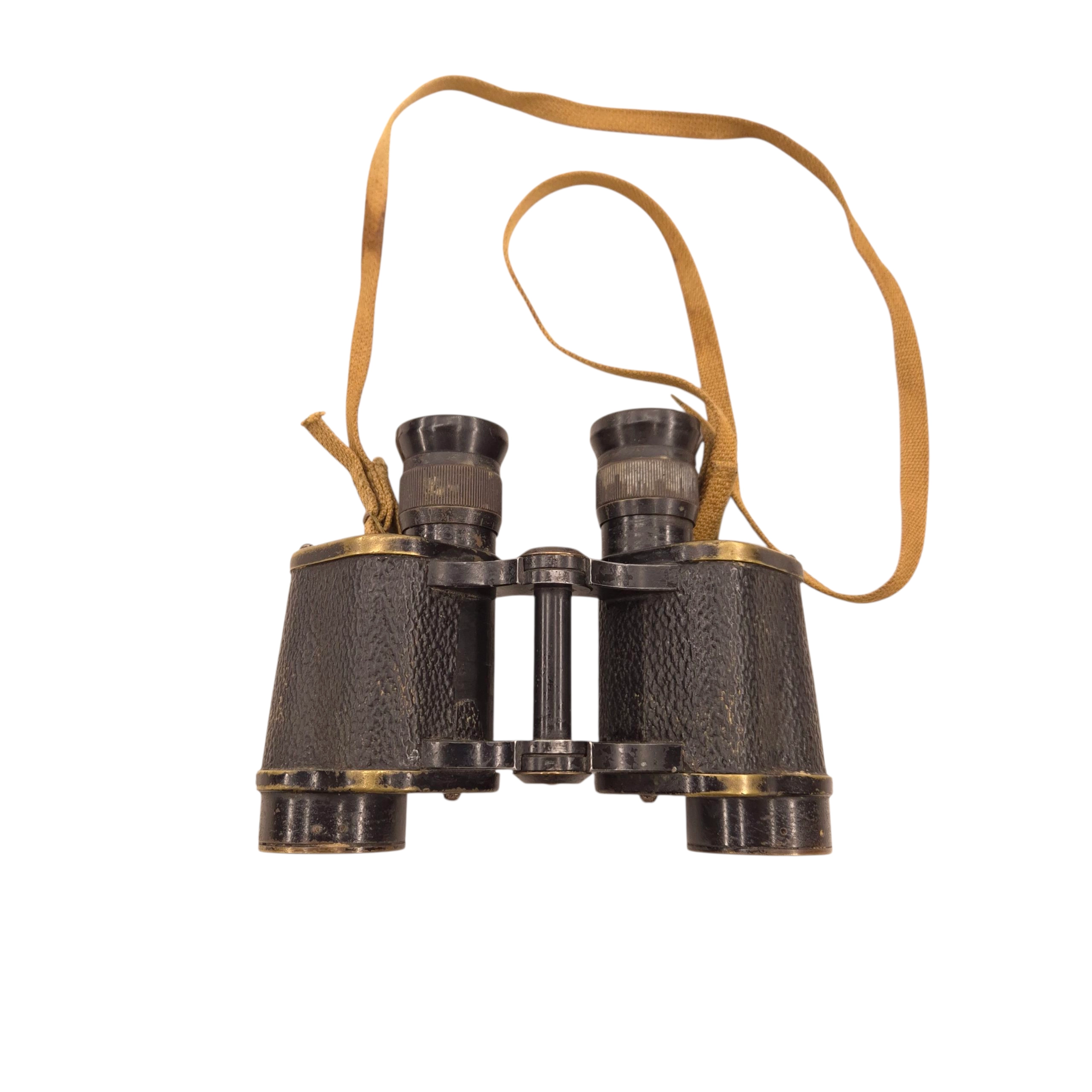 British Binoculars by Kershaw with 1941 MECo Web Case - Image 3