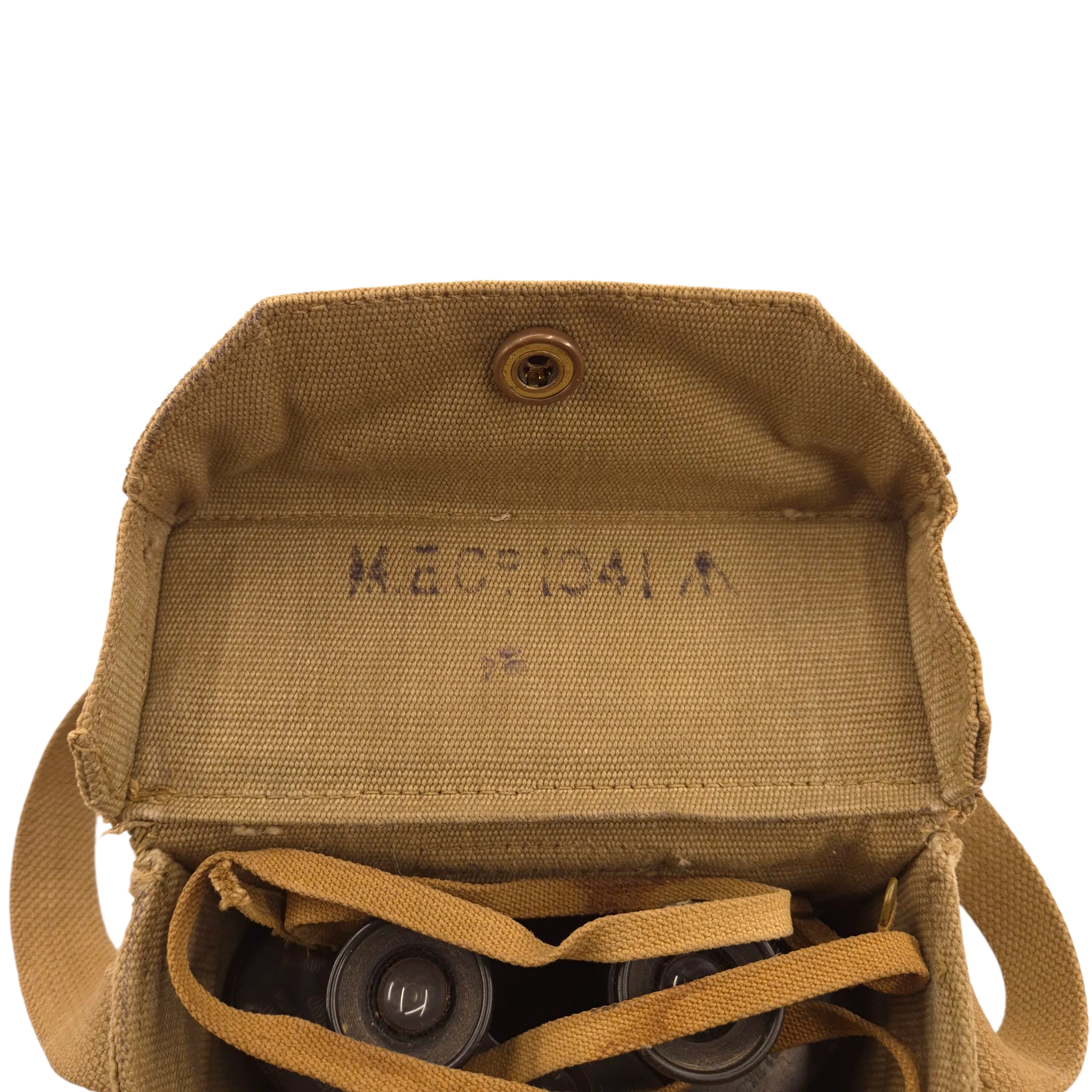 British Binoculars by Kershaw with 1941 MECo Web Case - Image 16