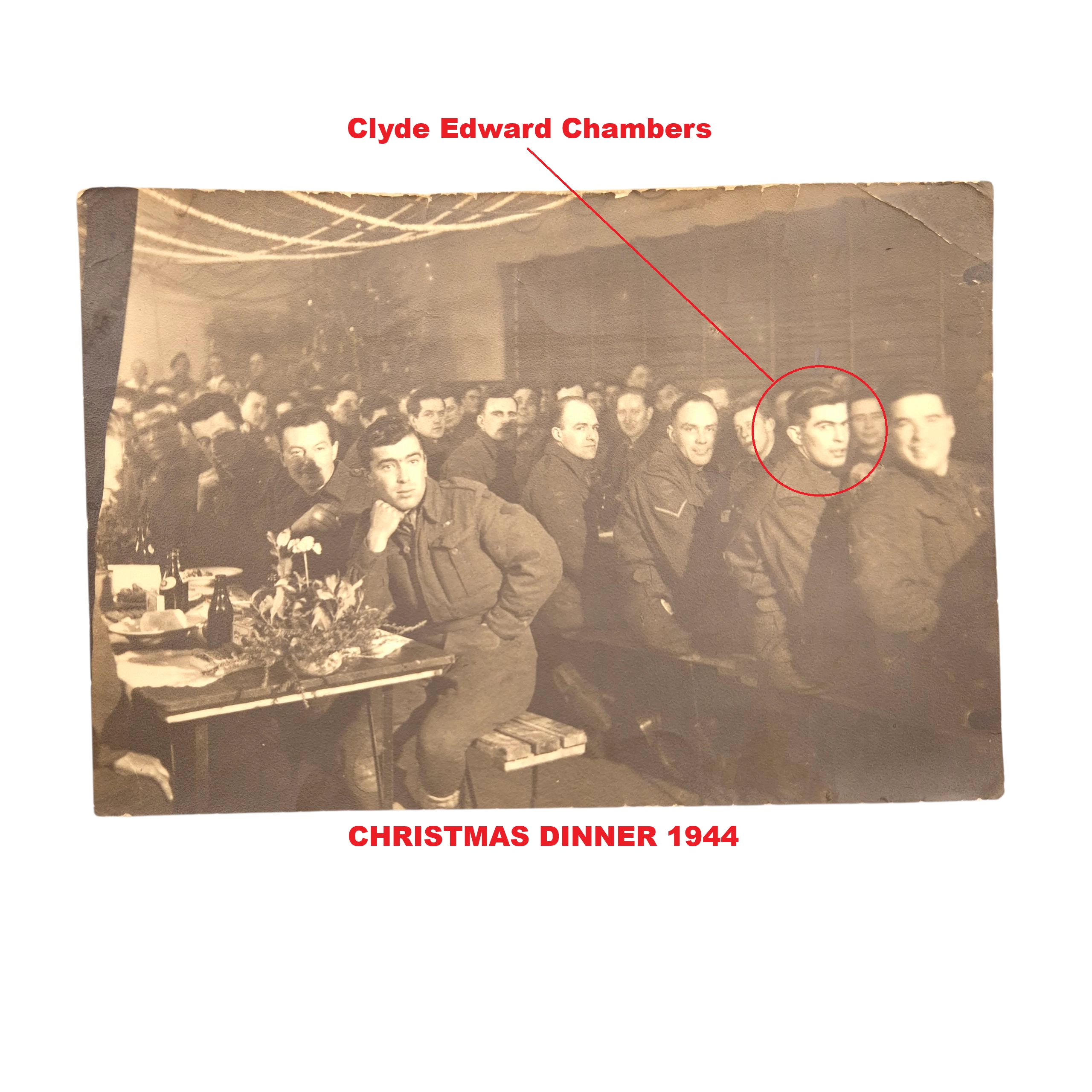 RCOC Grouping – Named to L/Cpl. Clyde Edward CHAMBERS (F-51685) - Image 2