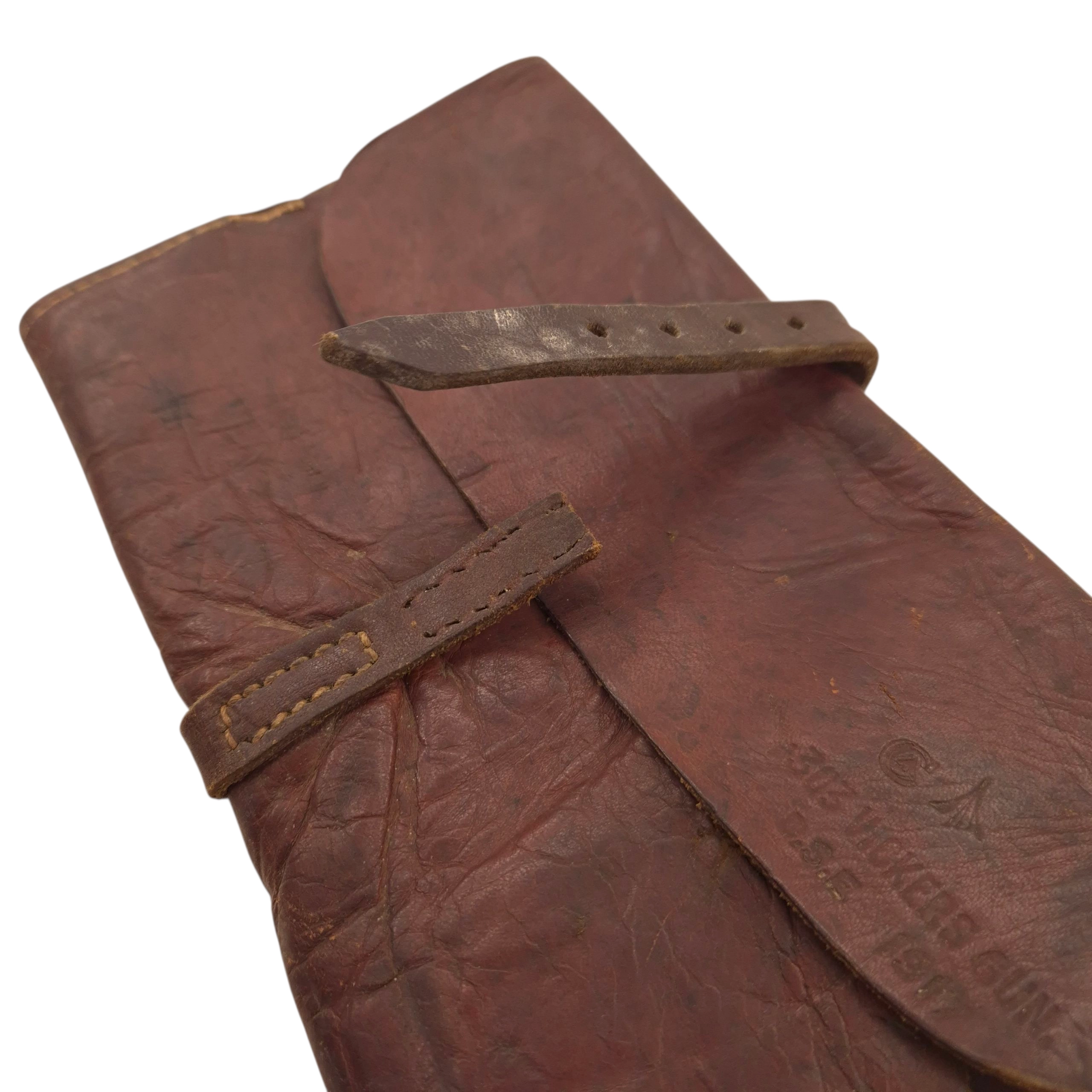 WWI Leather Tool Wallet for Lewis 303 - Dated 1917 - Image 5