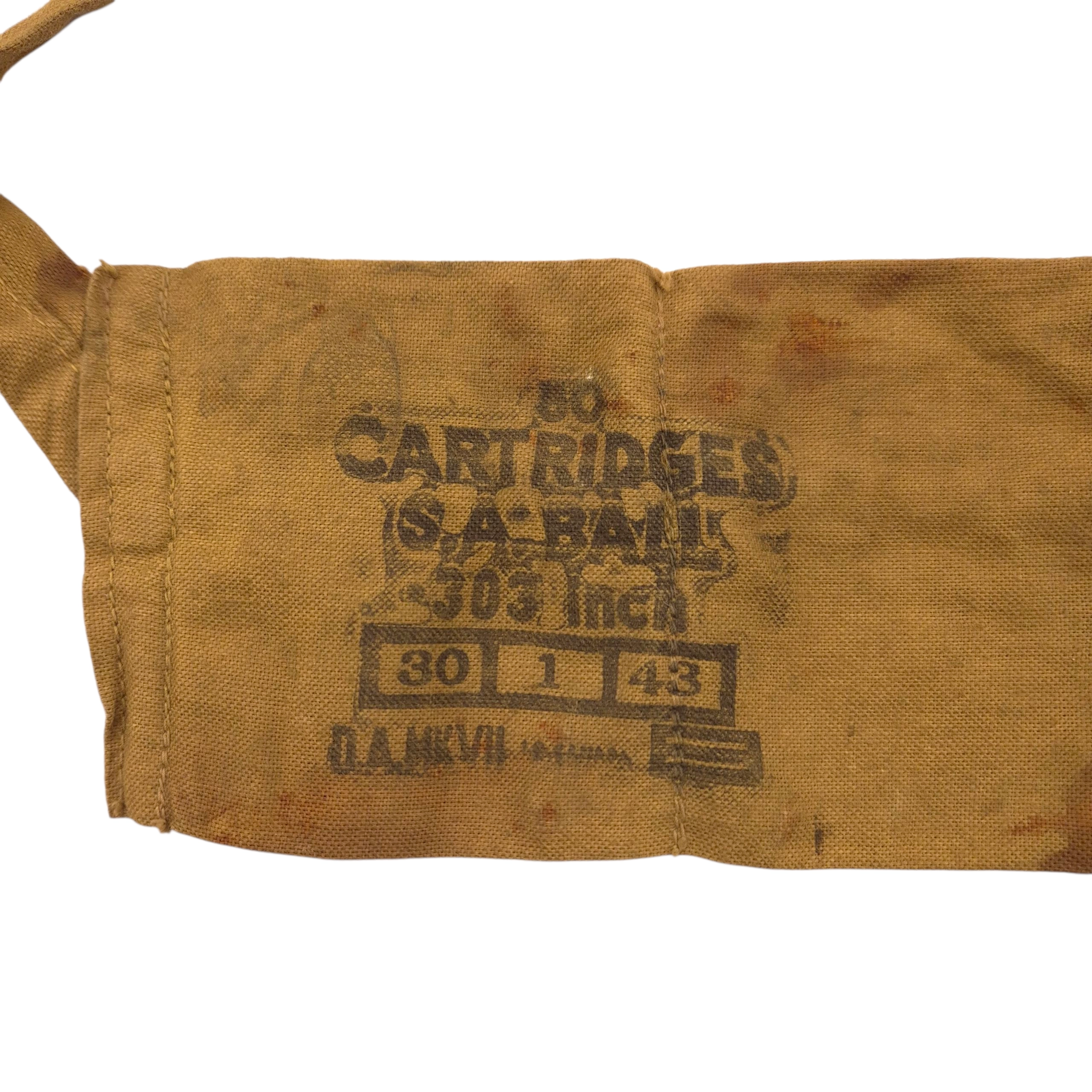 Canadian 'Lee Enfield' Ammunition Bandoleer - 1943 - Image 3