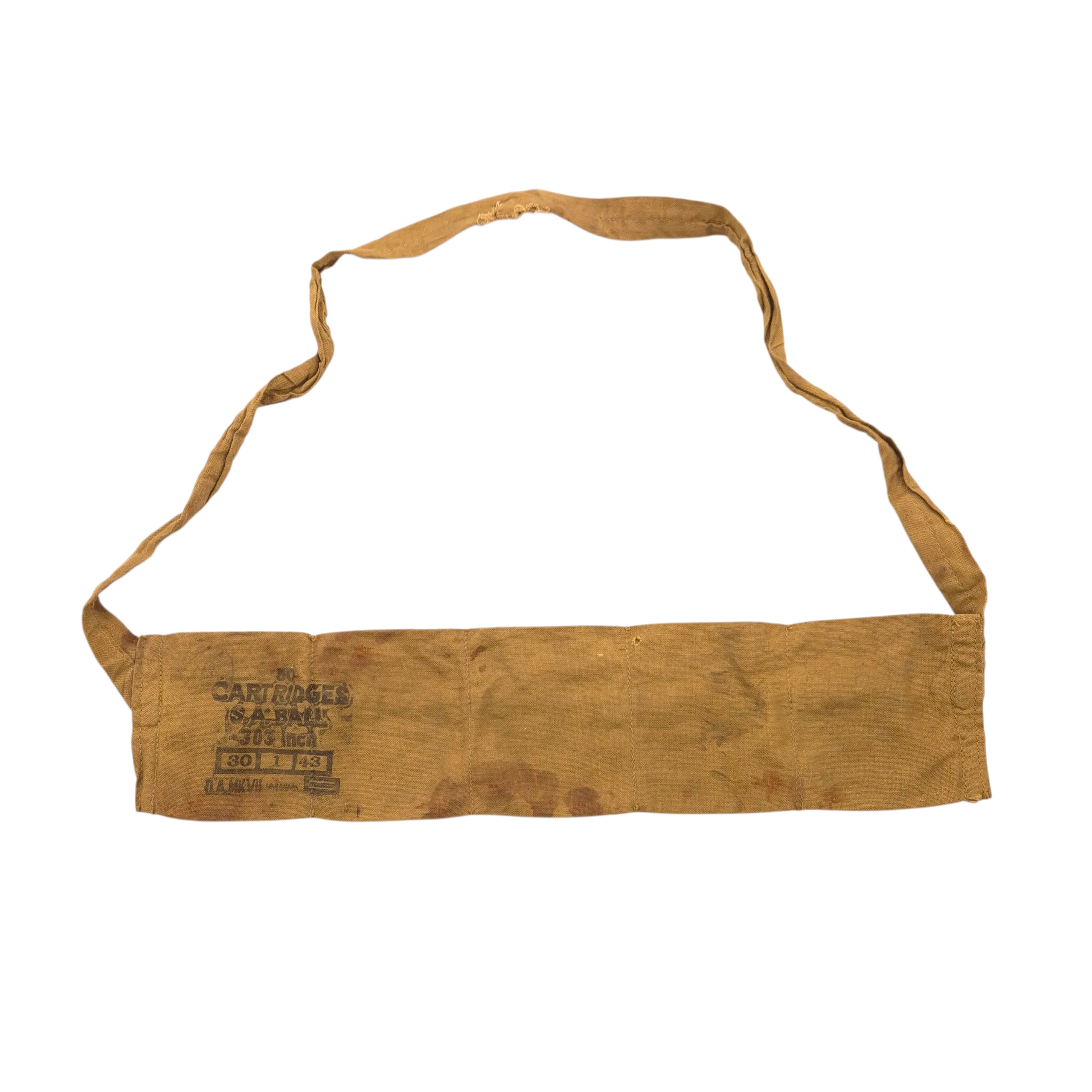 Canadian 'Lee Enfield' Ammunition Bandoleer - 1943