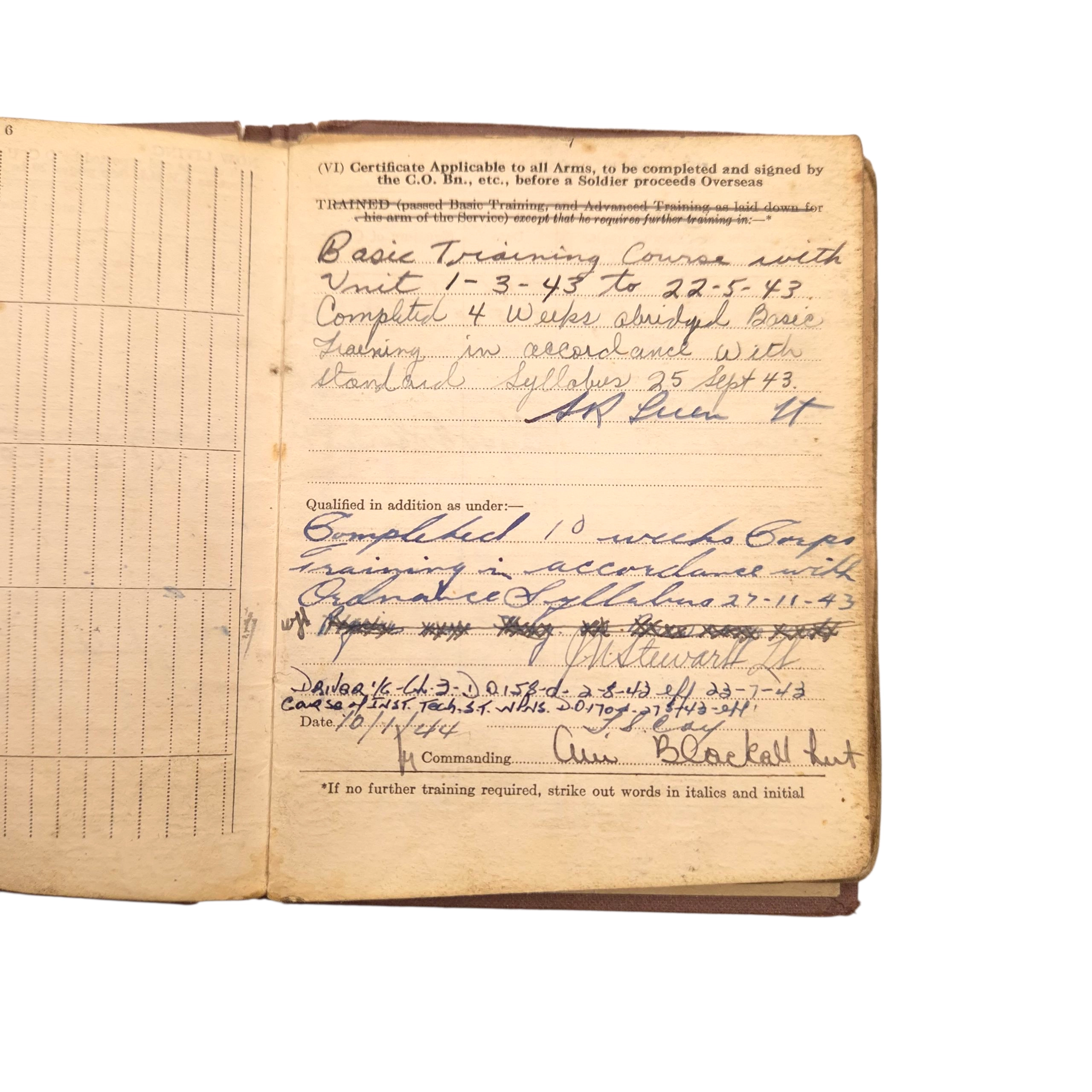 RCOC Grouping – Named to L/Cpl. Clyde Edward CHAMBERS (F-51685) - Image 28