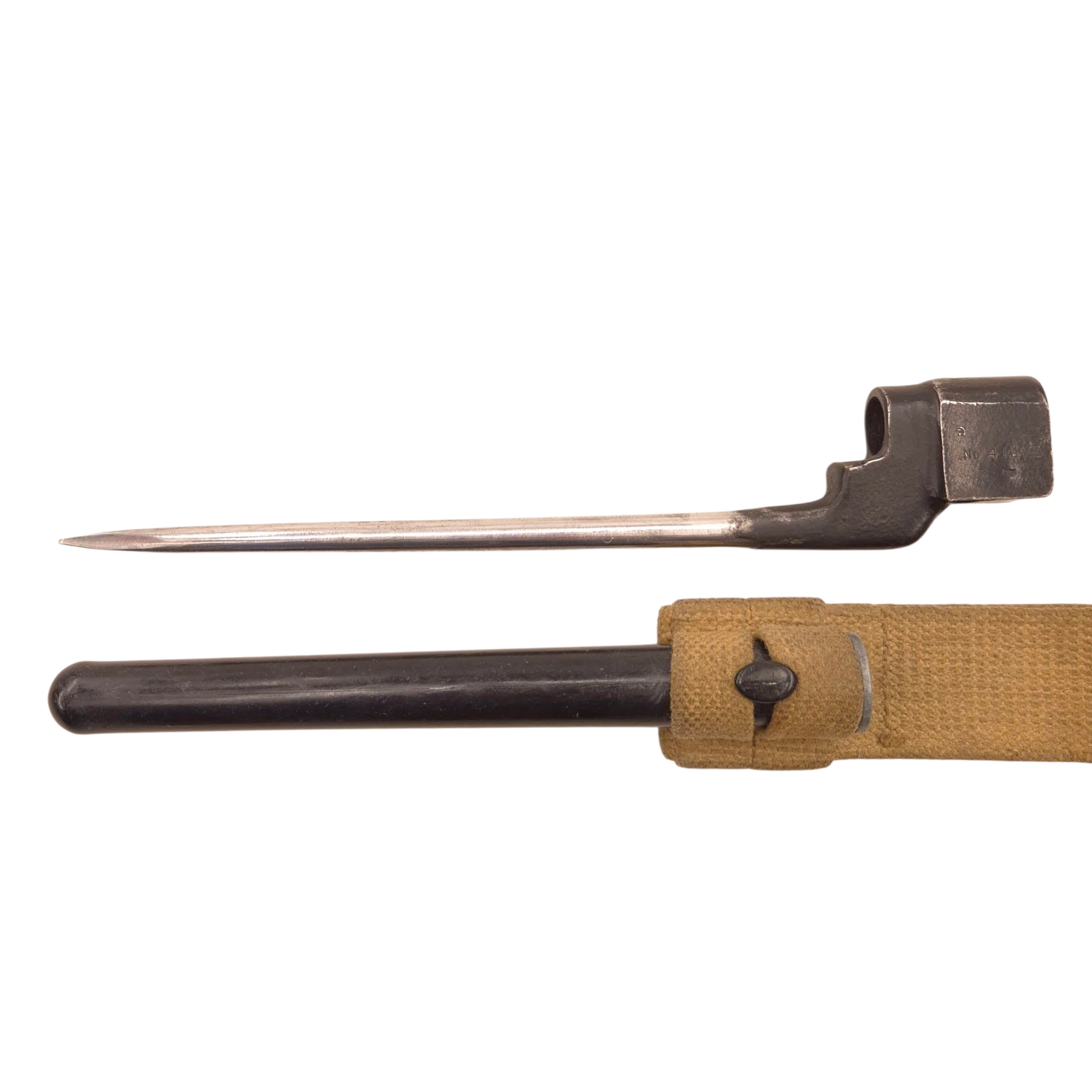 Canadian Long Branch Bayonet 'No4 MkII' with Web Frog - Image 2