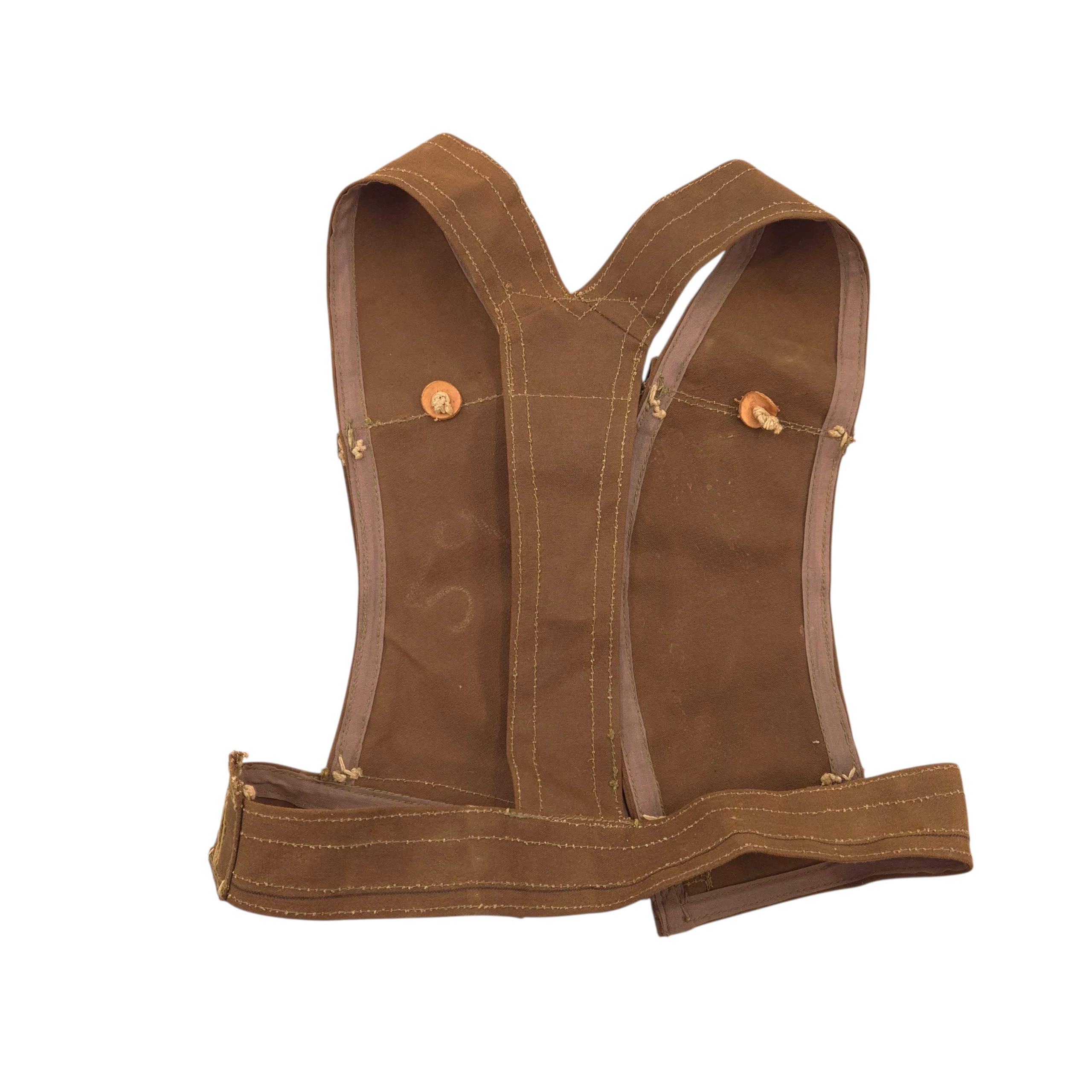 British Skeleton Assault Vest - Dated 1944 - Image 3