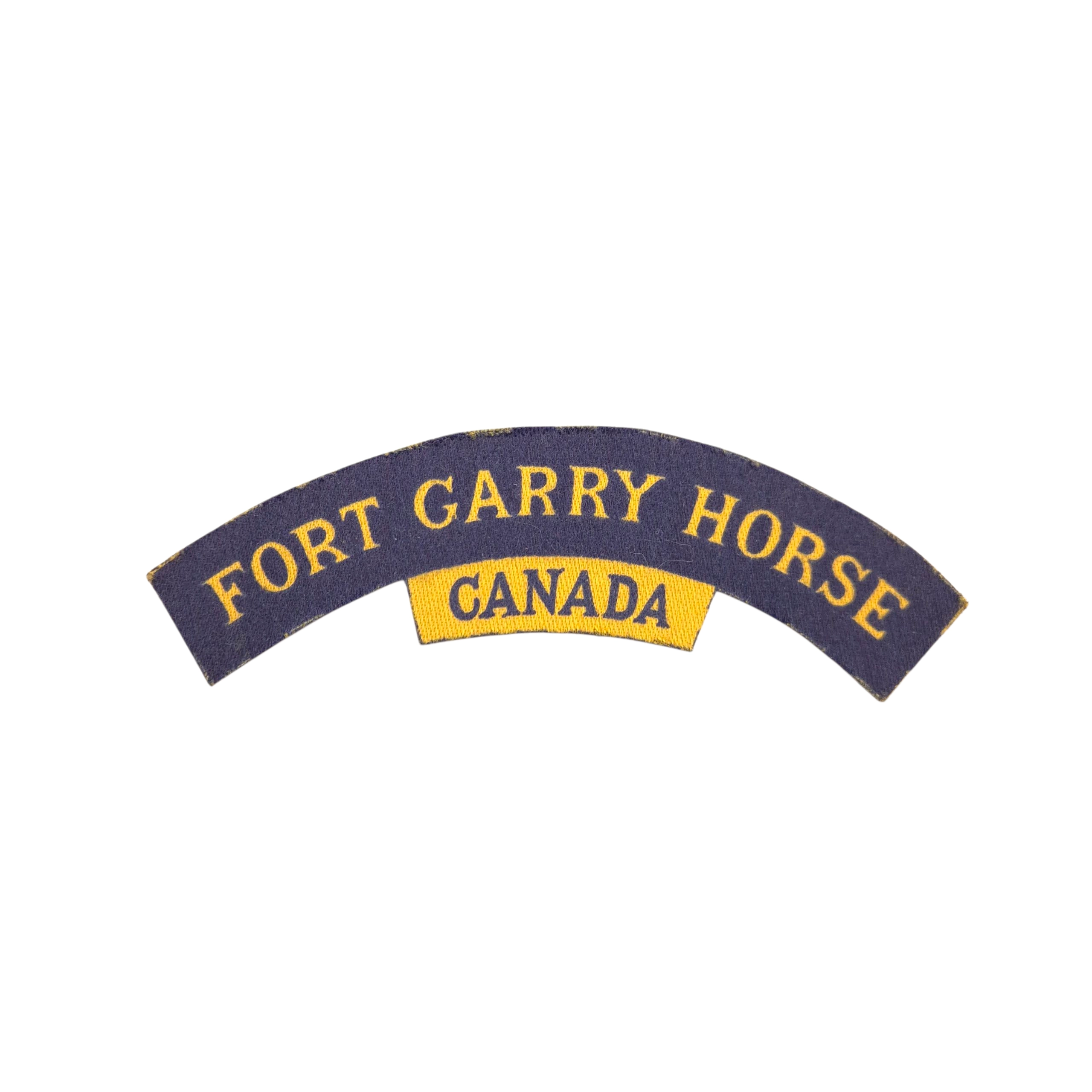 Fort Garry Horse - Printed shoulder title