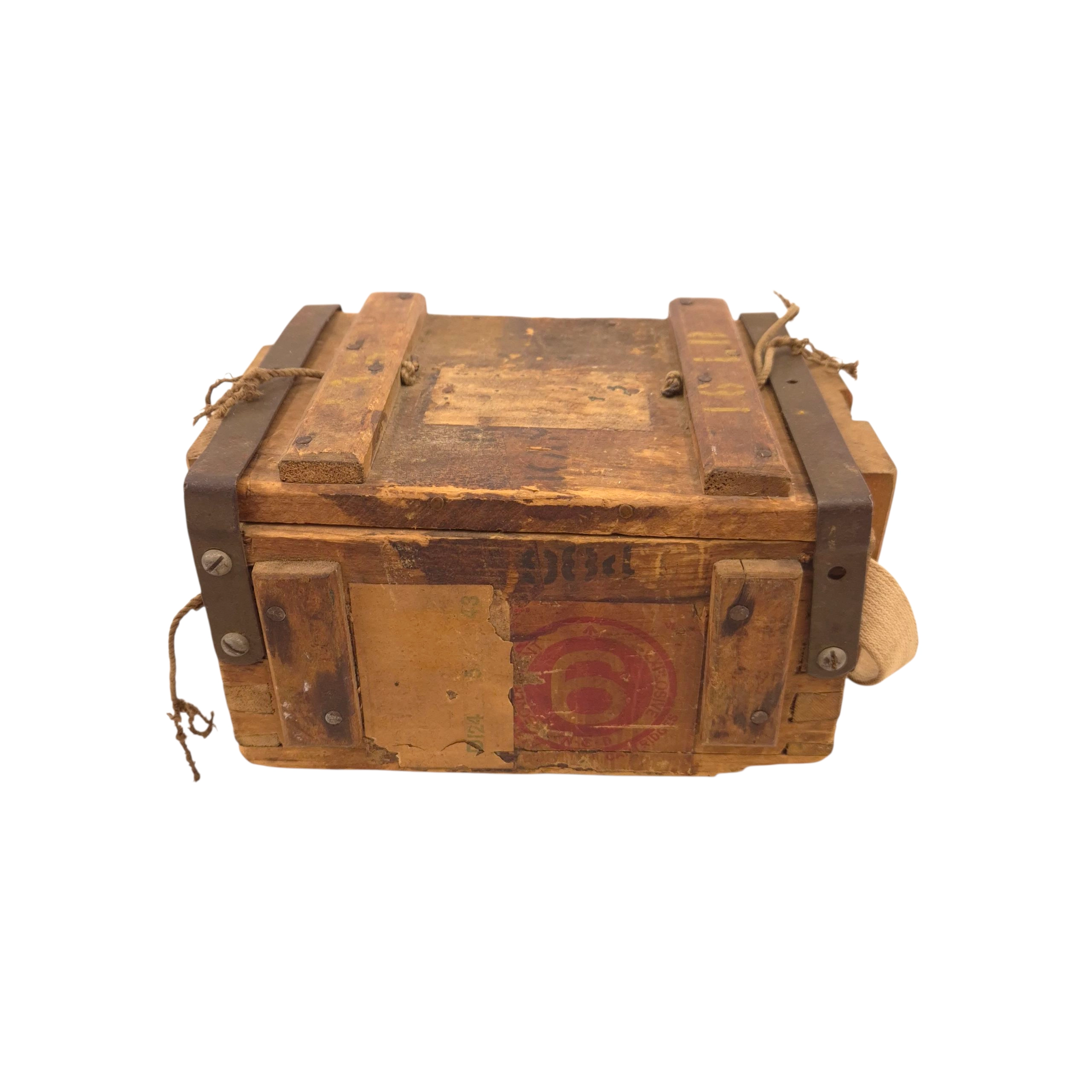 Canadian .380 Revolver Ammunition Crate - 1943
