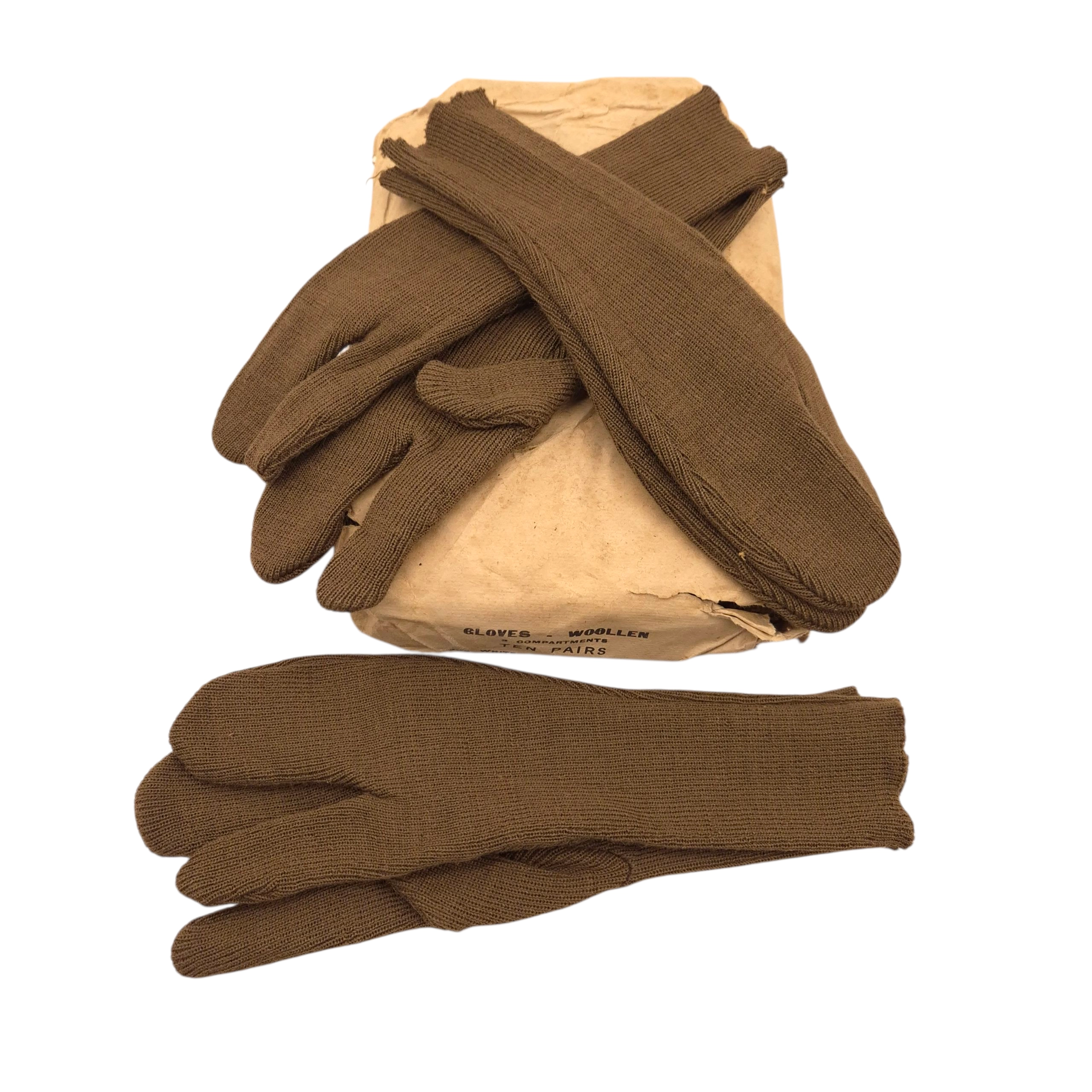 British Woollen Gloves - Joe White, dated 1943 - Image 6