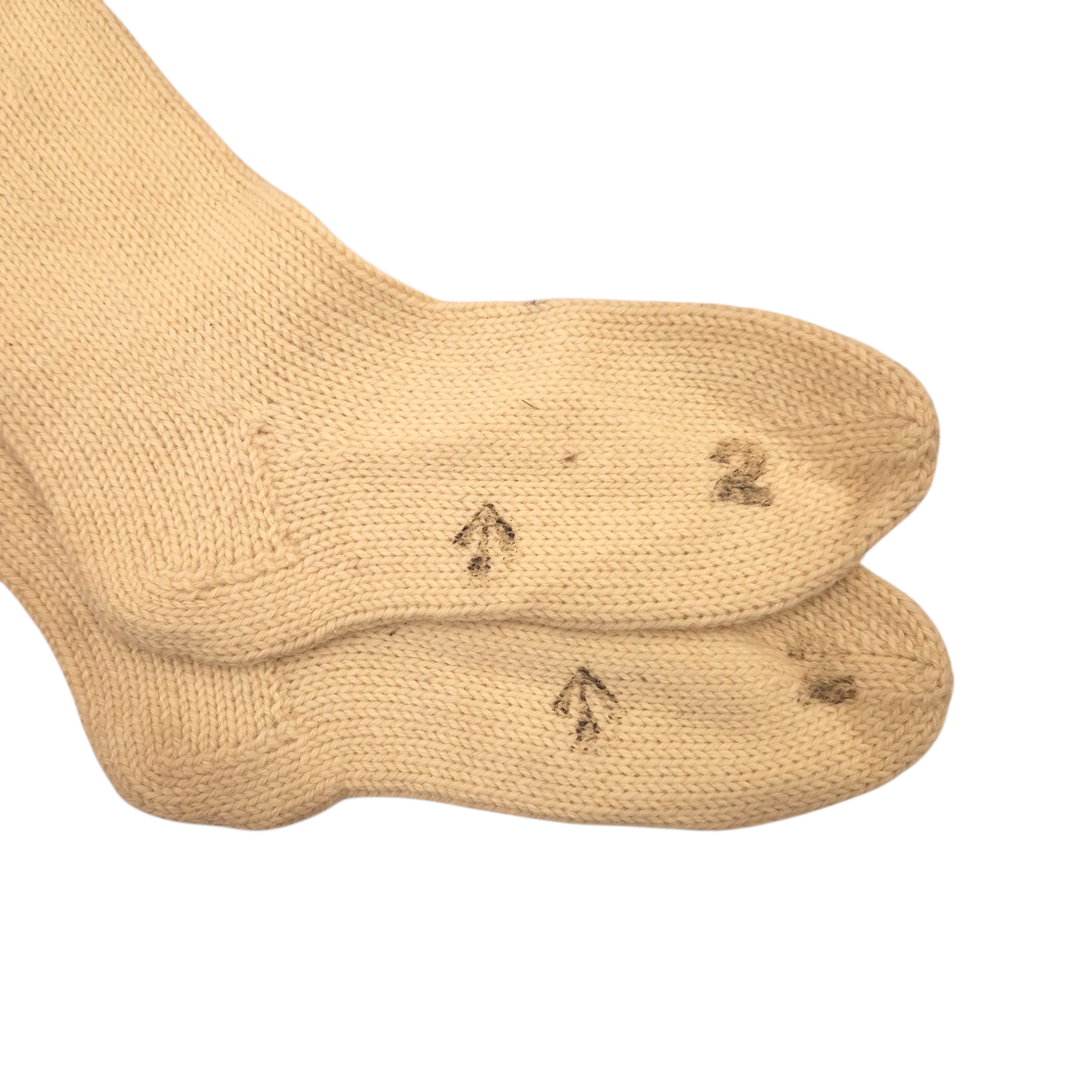 RAF Aircrew and Dispatch Rider Boot Socks - WD stamped - Image 3