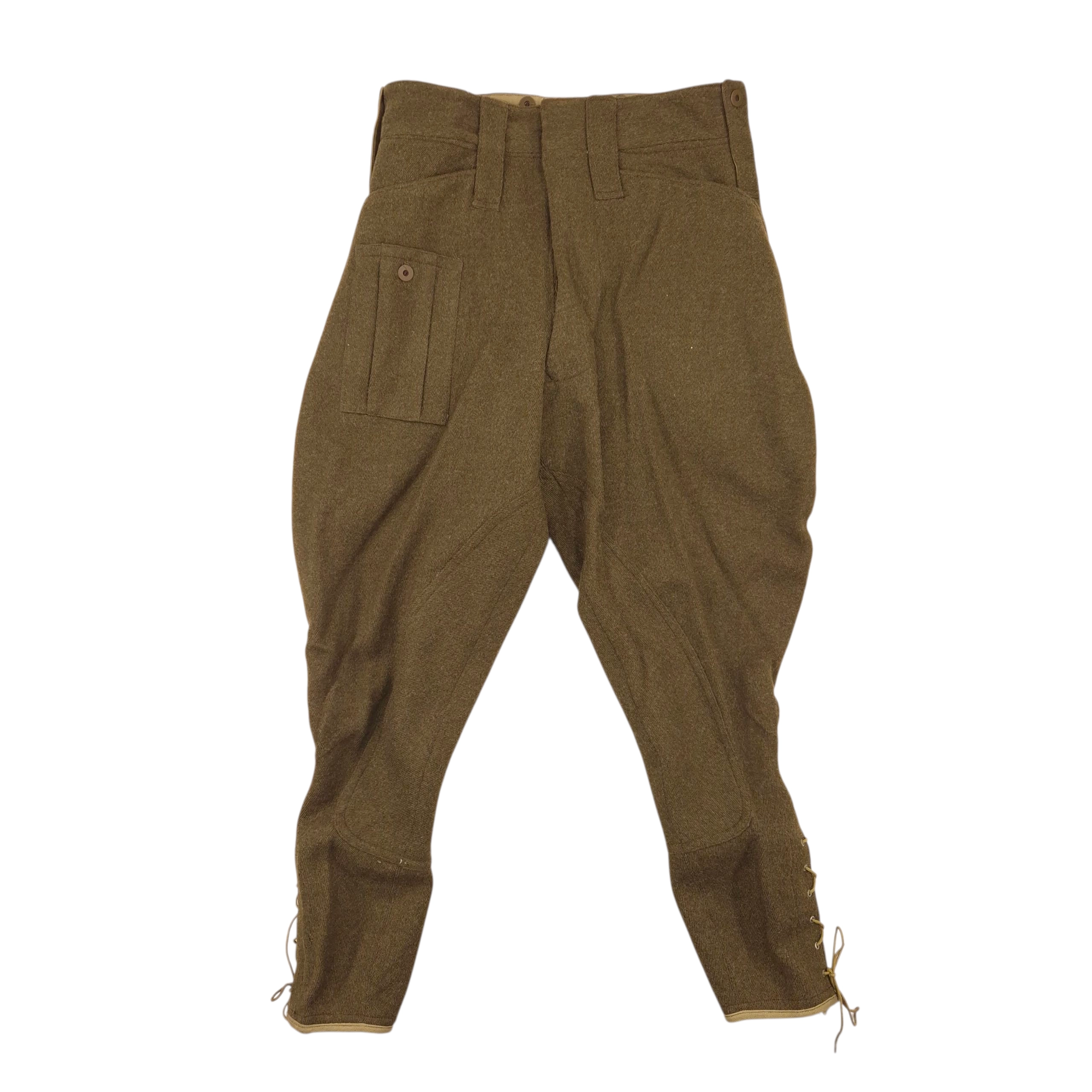 Canadian Dispatch Rider Breeches - Dated 1943 - Image 2