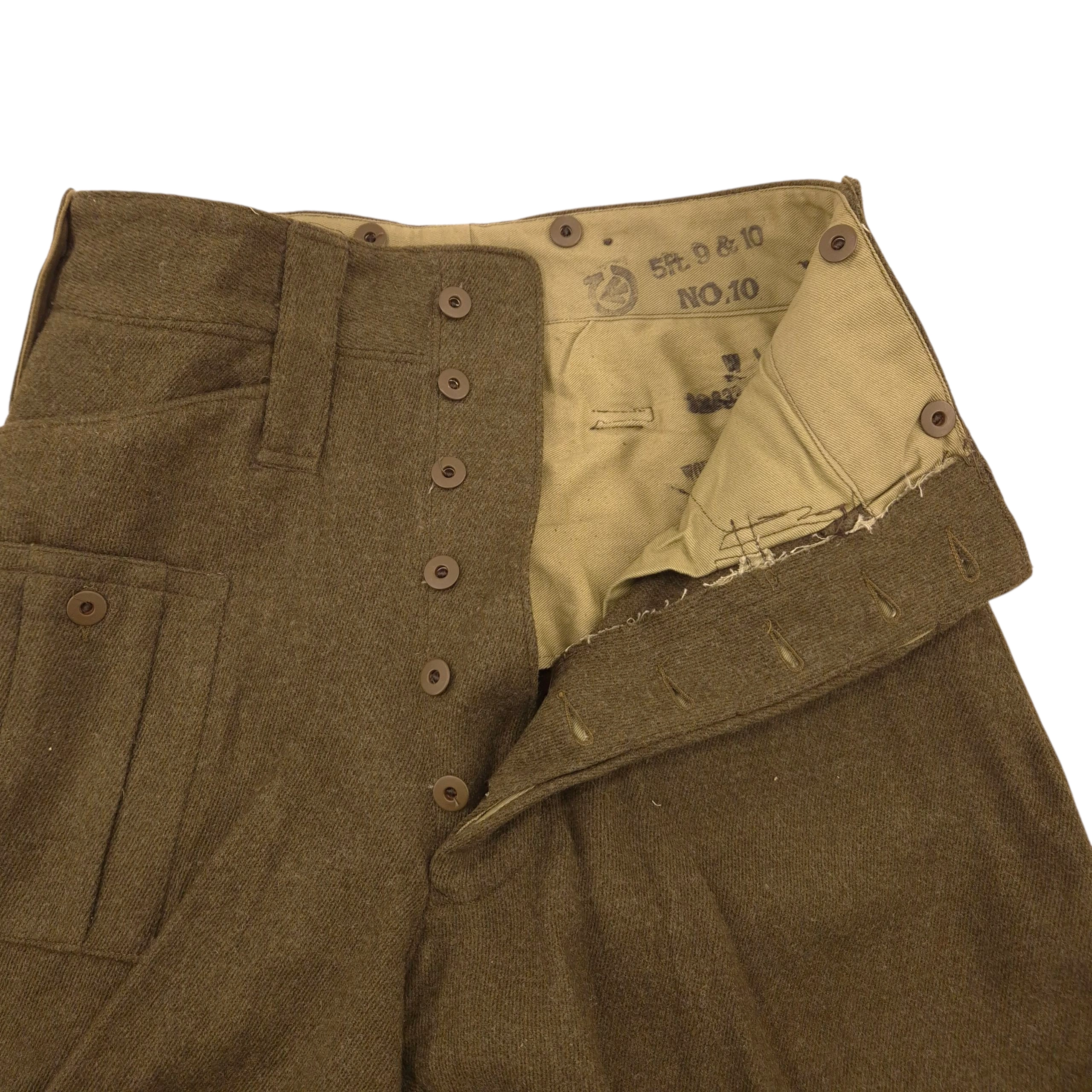Canadian Dispatch Rider Breeches - Dated 1943 - Image 6