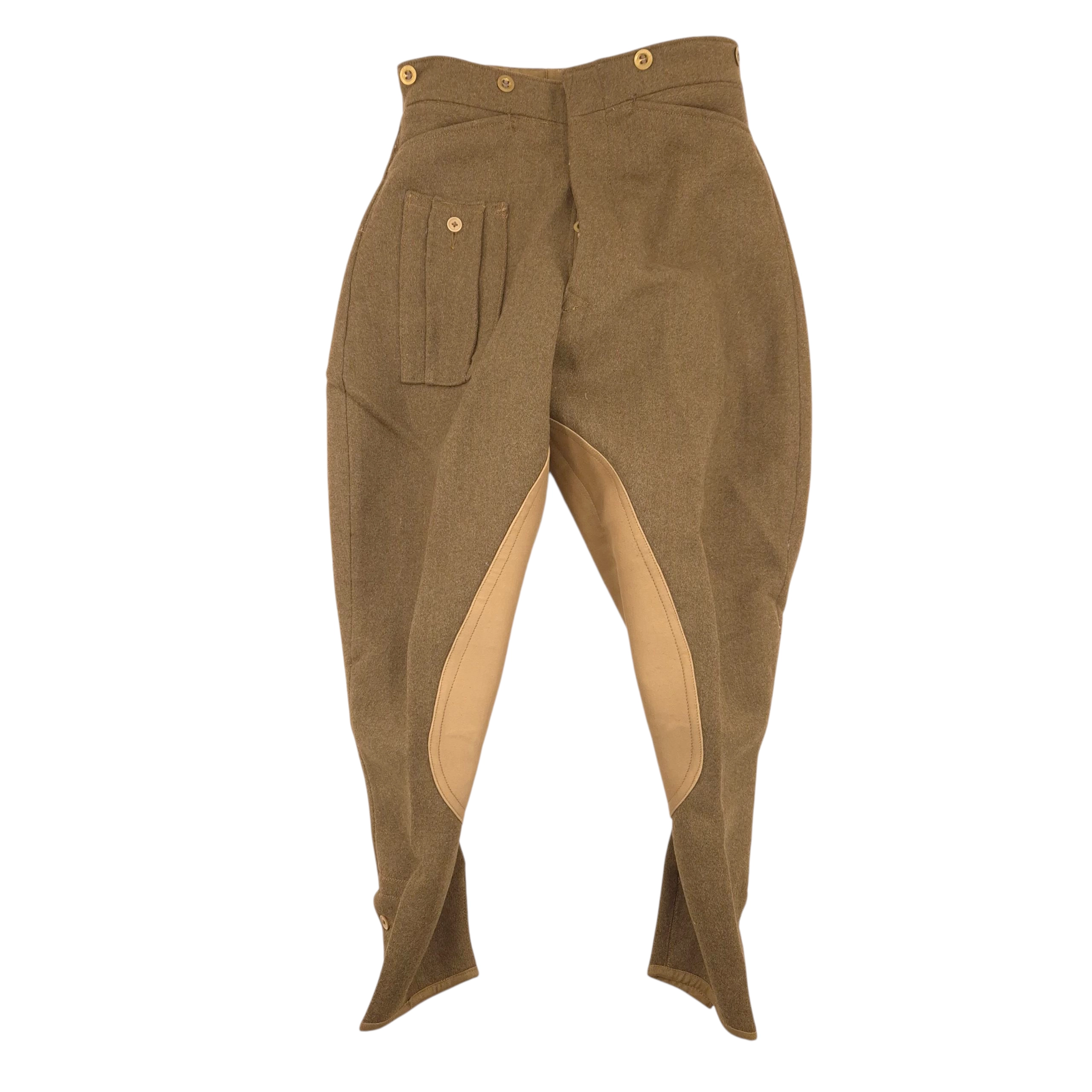 British Motorcycle Breeches - Dated 1942 - Image 2